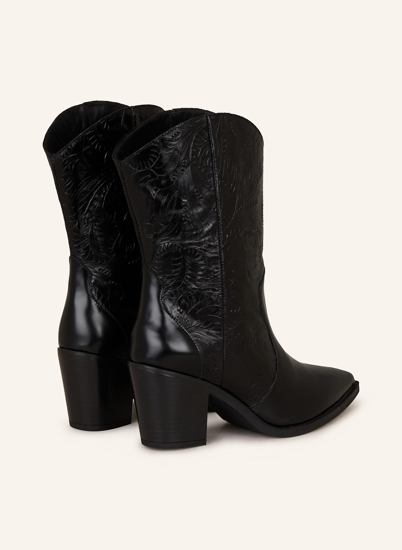 UNISA Cowboy Boots MARJAL: SCHWARZ