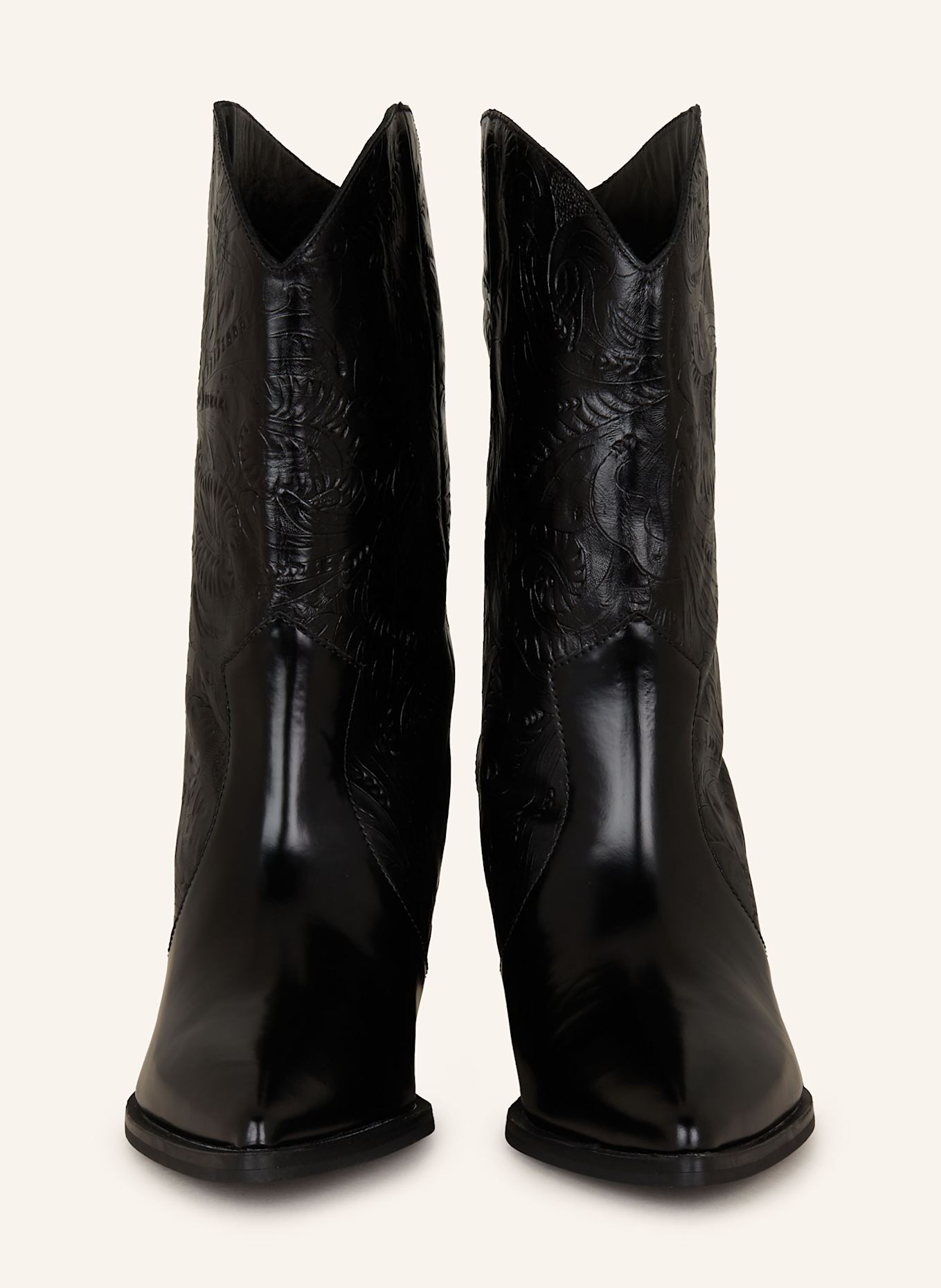 UNISA Cowboy Boots MARJAL: SCHWARZ