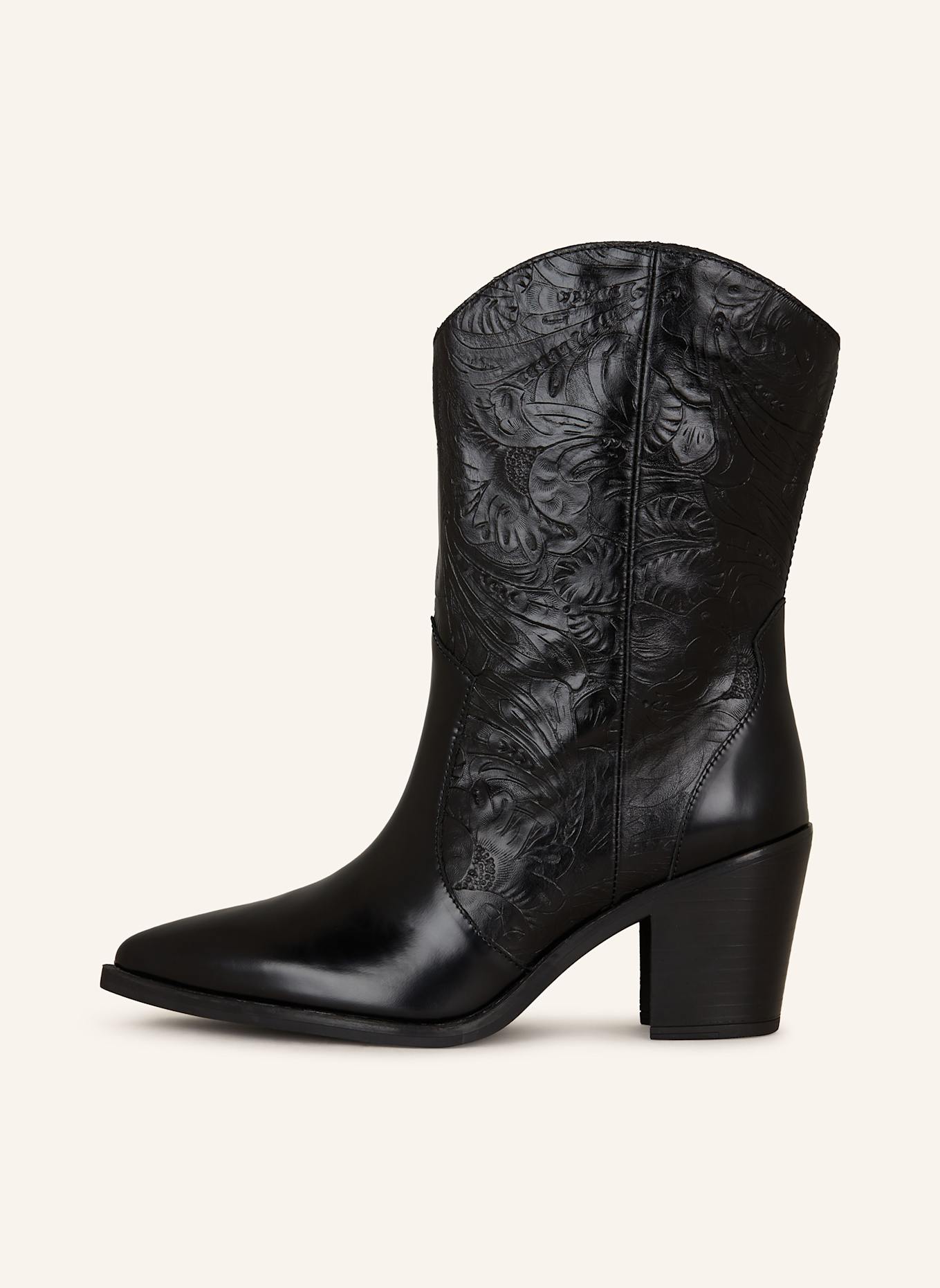 UNISA Cowboy Boots MARJAL: SCHWARZ