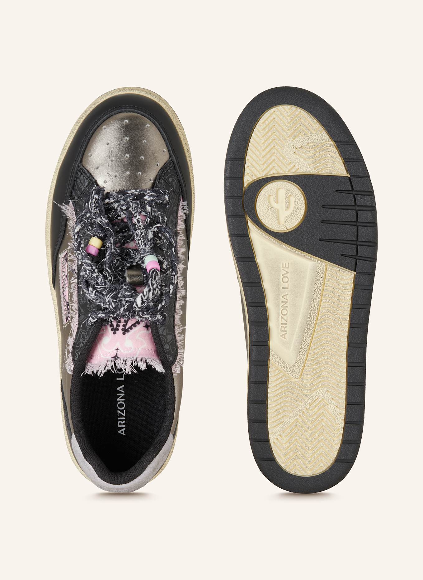 ARIZONA LOVE Sneaker VENICE: Forever Comfort® Pointed Court Shoes