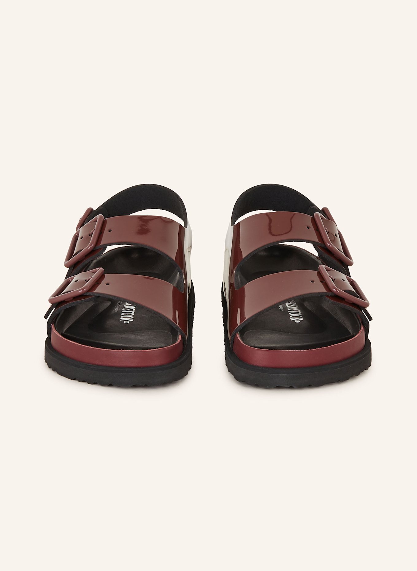 Birkenstock sandals burgundy cheap