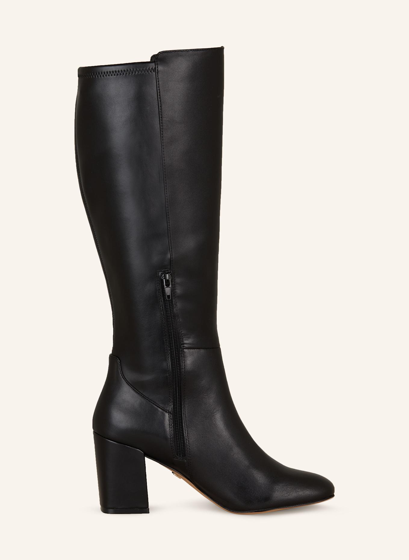 Aldo black leather booties deals