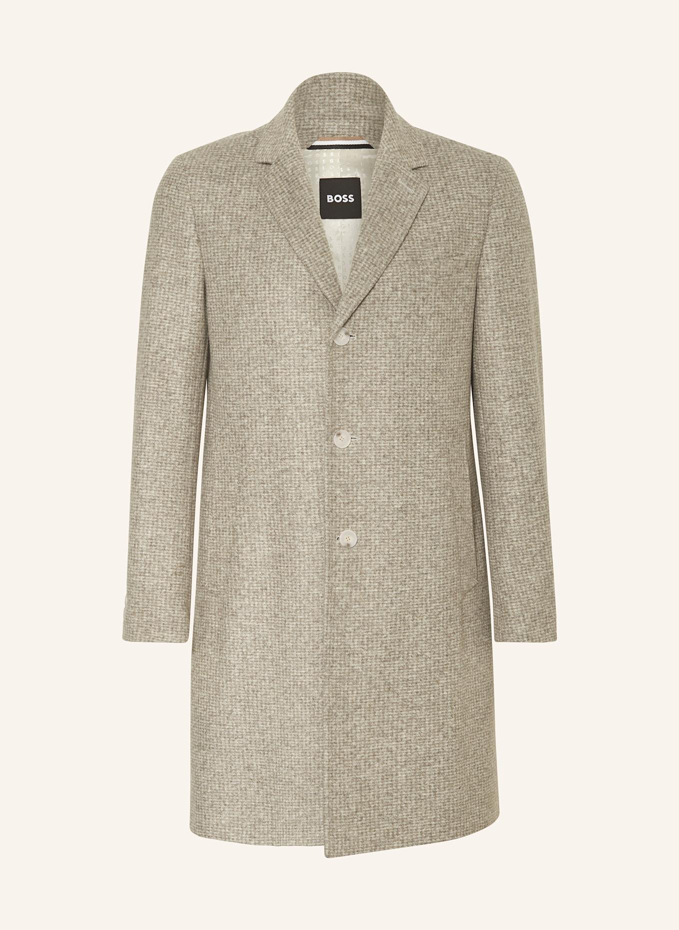 BOSS Coat HYDE in beige cream