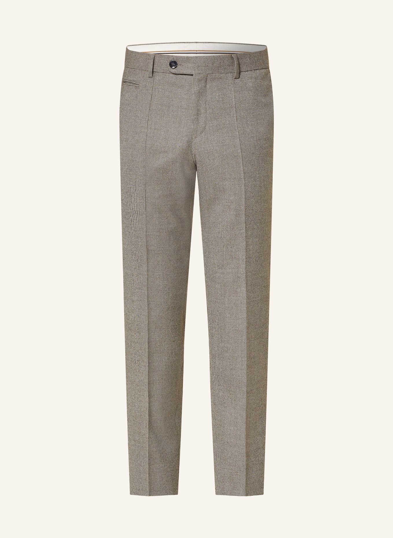 BOSS Suit trousers GENIUS slim fit, Color: 131 Open White (Image 1)