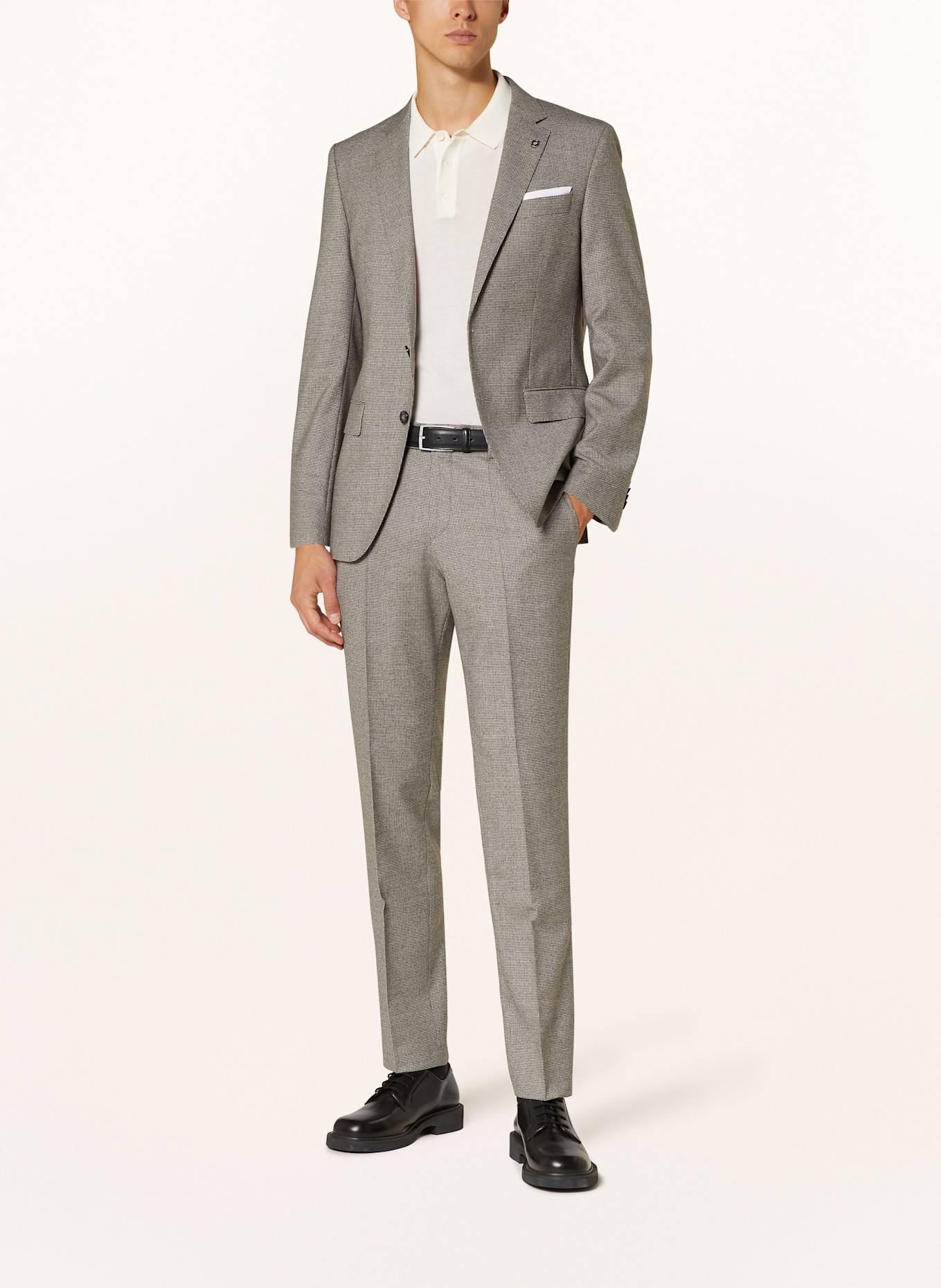 BOSS Suit trousers GENIUS slim fit, Color: 131 Open White (Image 2)
