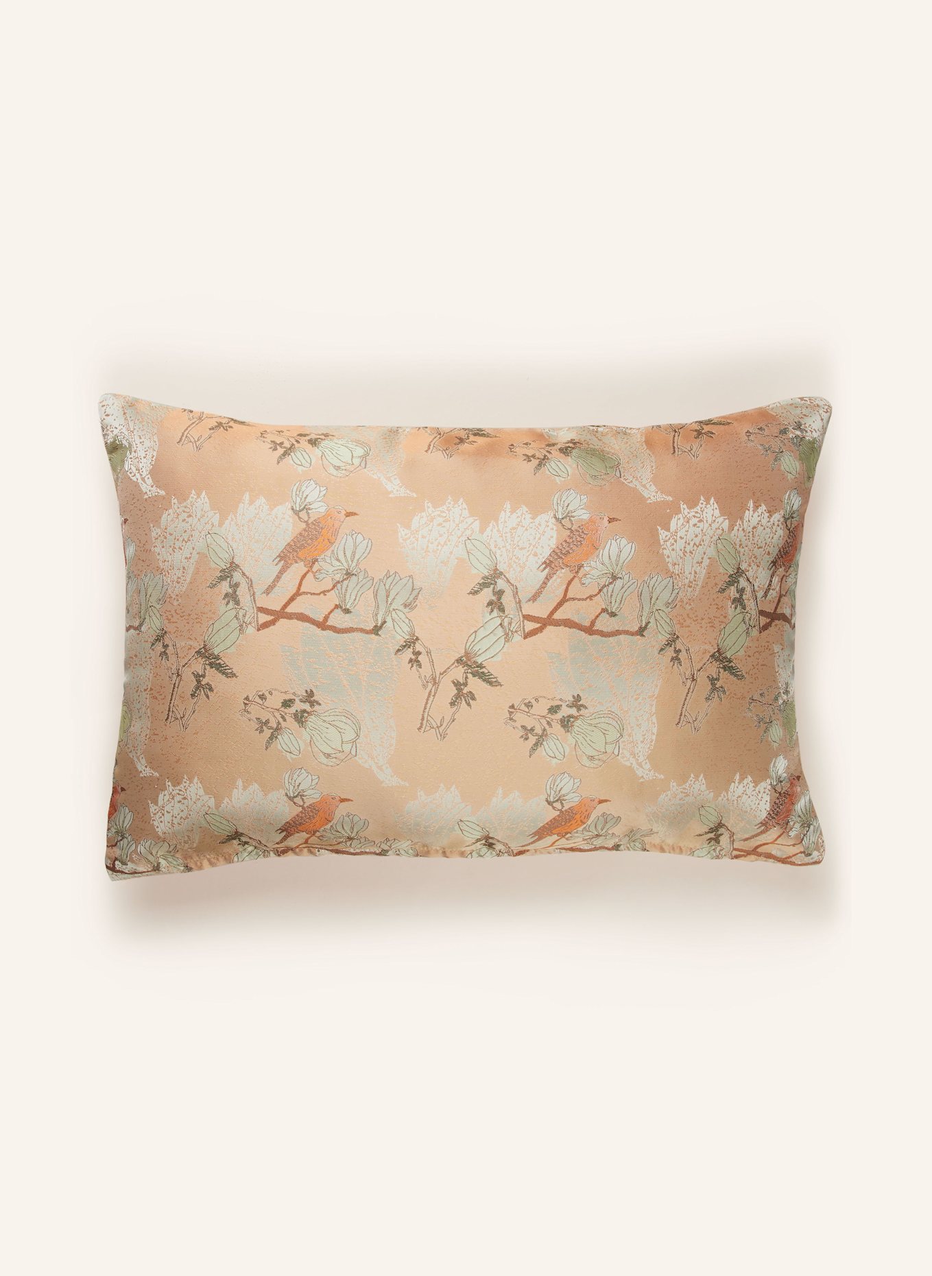 DAGNY Decorative cushion cover, Color: LIGHT ORANGE/ MINT/ BROWN (Image 1)