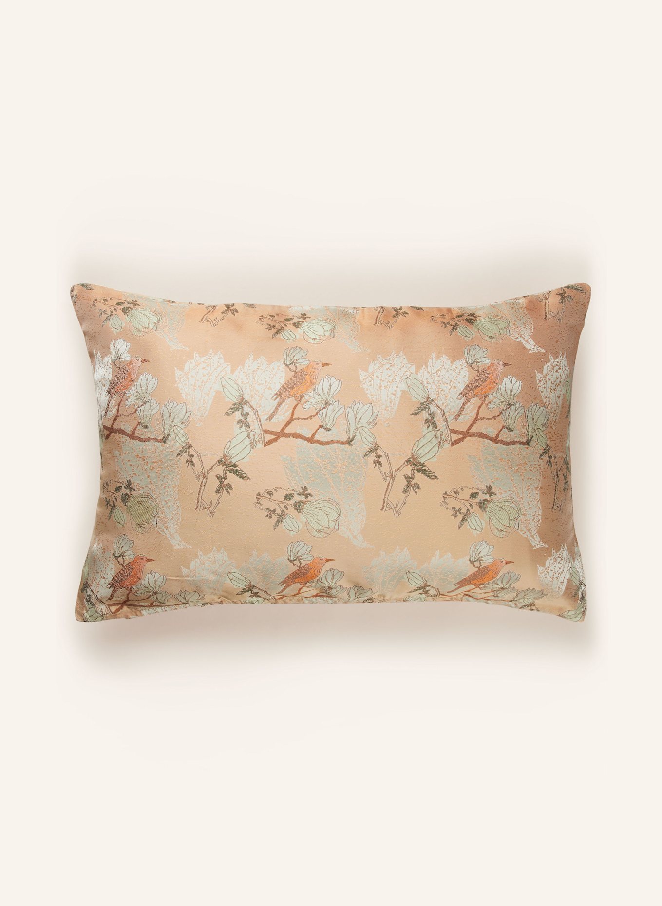 DAGNY Decorative cushion cover, Color: LIGHT ORANGE/ MINT/ BROWN (Image 2)