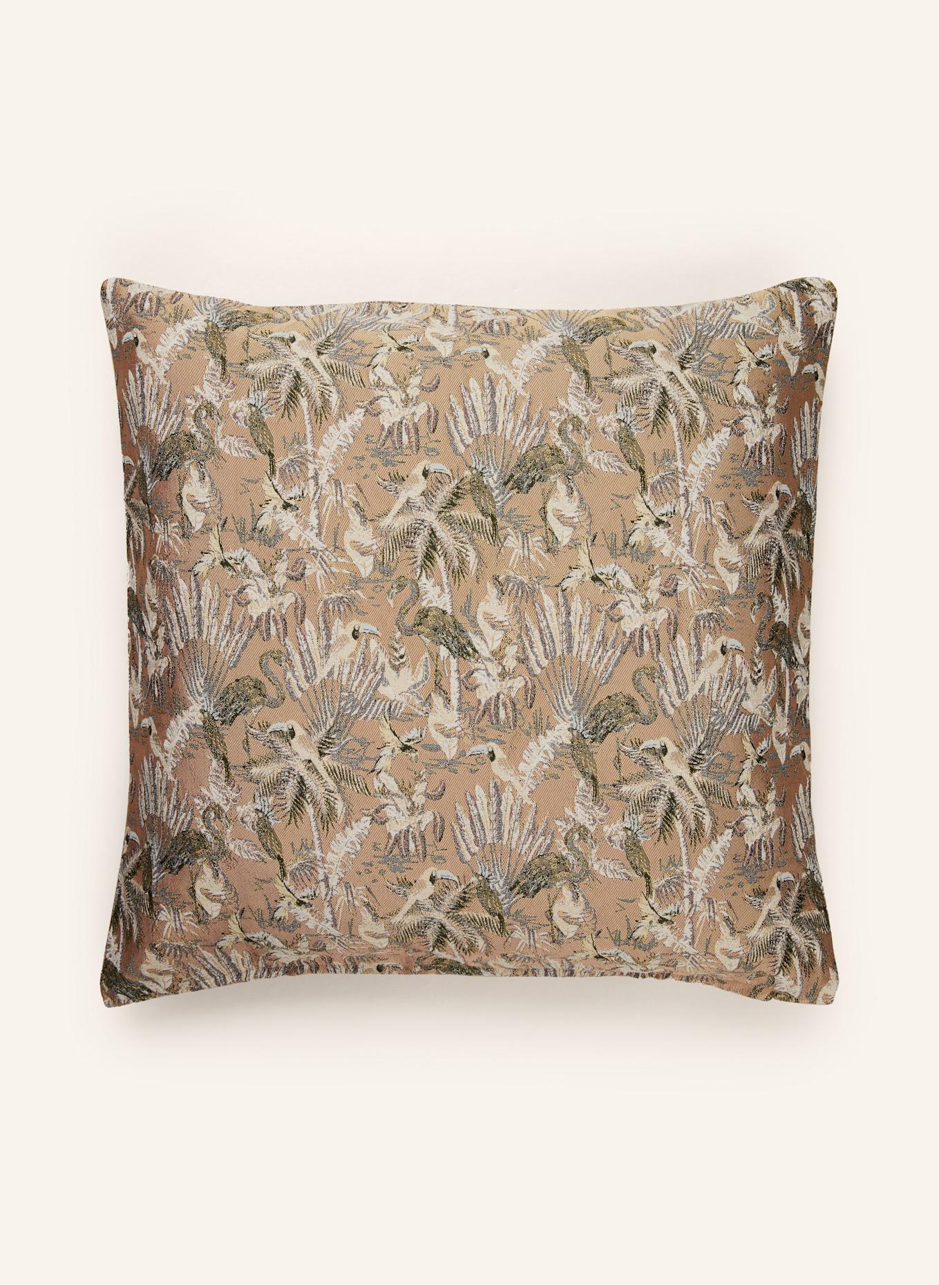 DAGNY Decorative cushion cover, Color: CREAM/ LIGHT ORANGE/ BLACK (Image 1)