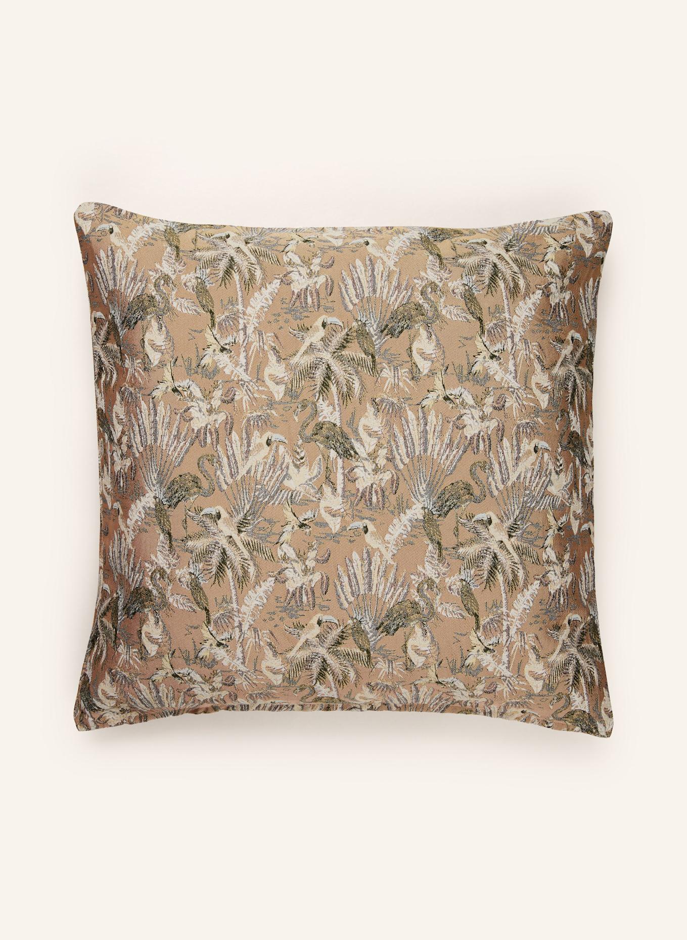 DAGNY Decorative cushion cover, Color: CREAM/ LIGHT ORANGE/ BLACK (Image 2)