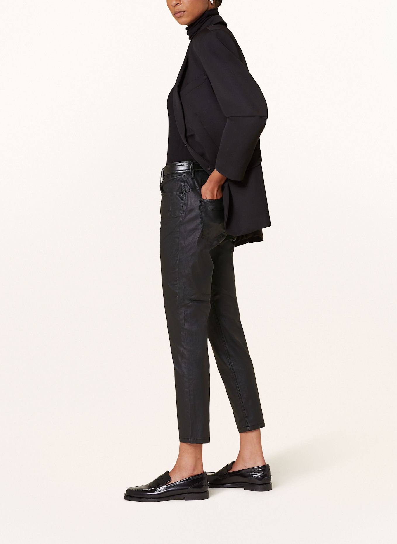 Buena vista hose schwarz lederoptik Outlet