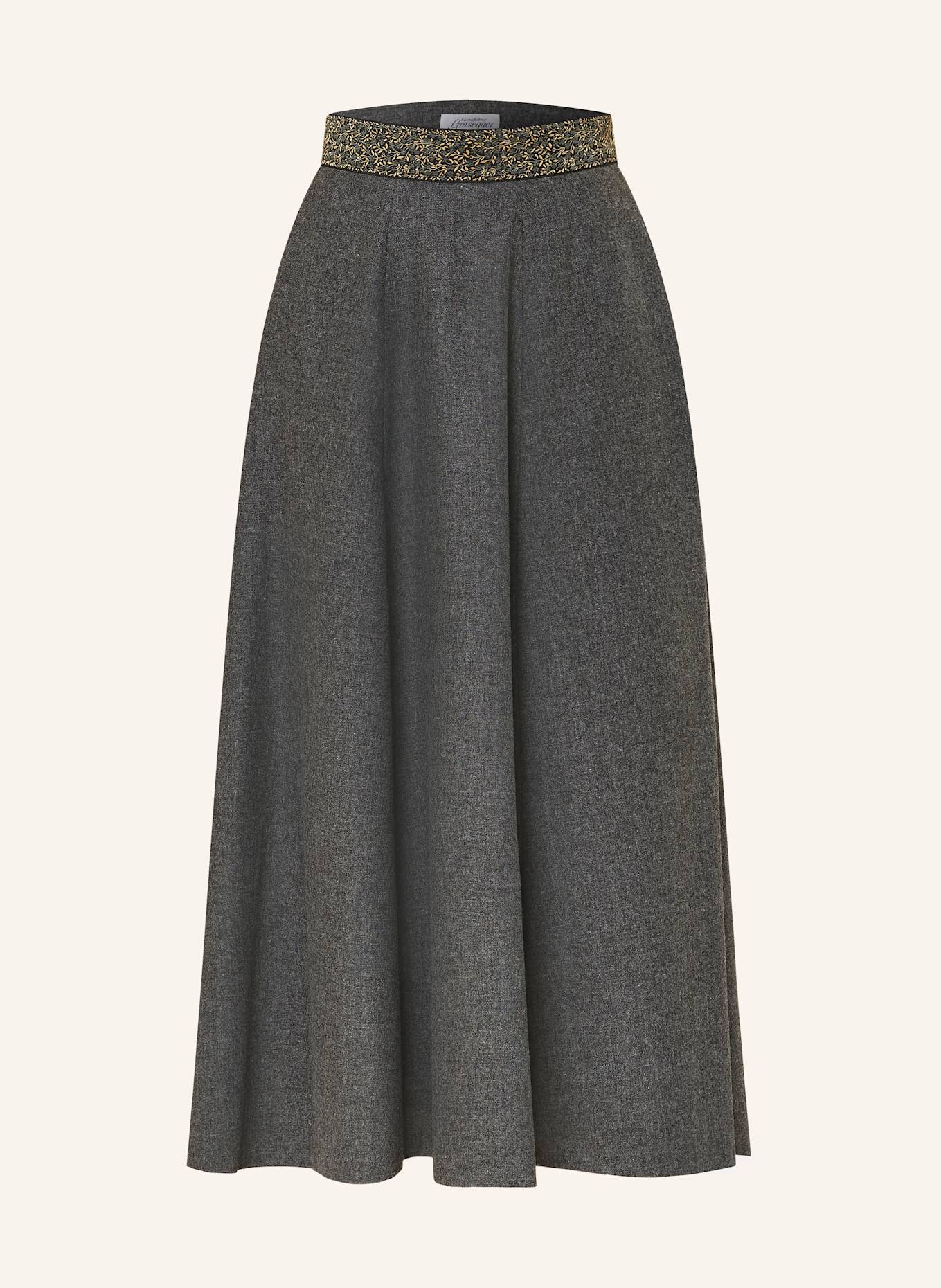 Grasegger Traditional skirt ILEANE, Color: GRAY (Image 1)