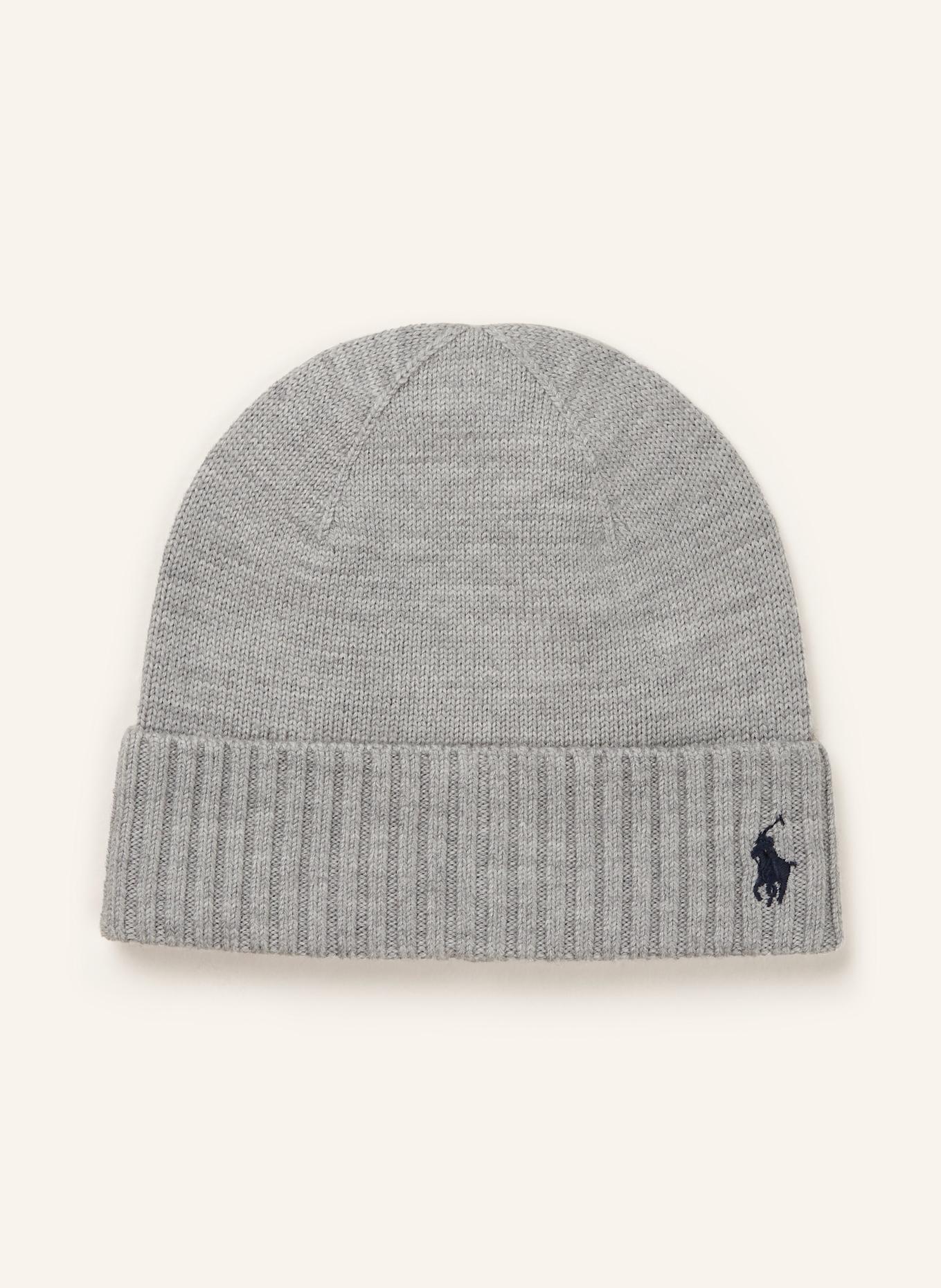 POLO RALPH LAUREN Mütze: HELLGRAU
