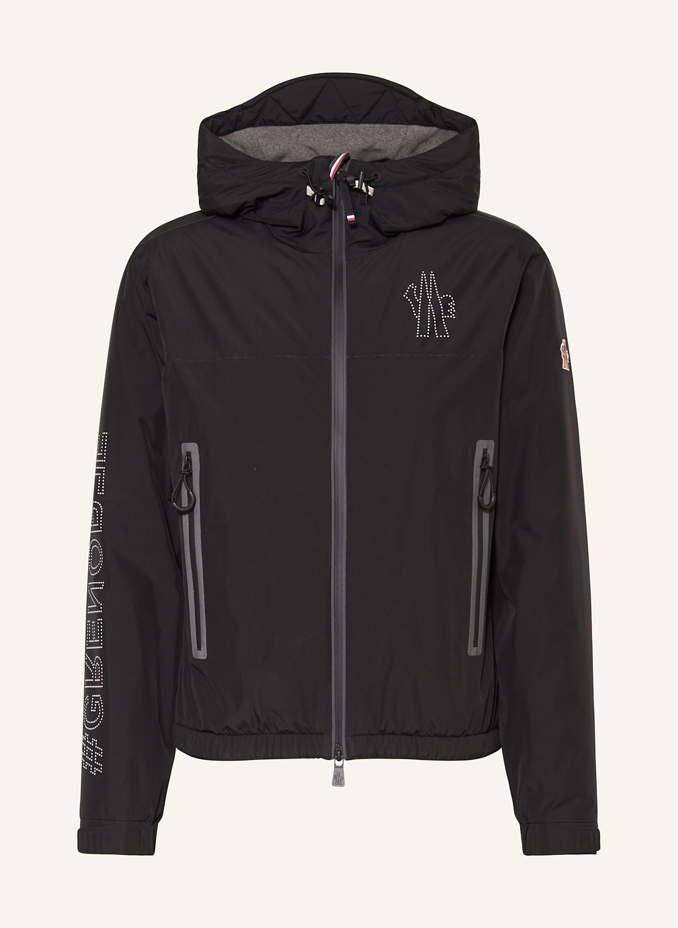 Moncler logo jacke clearance