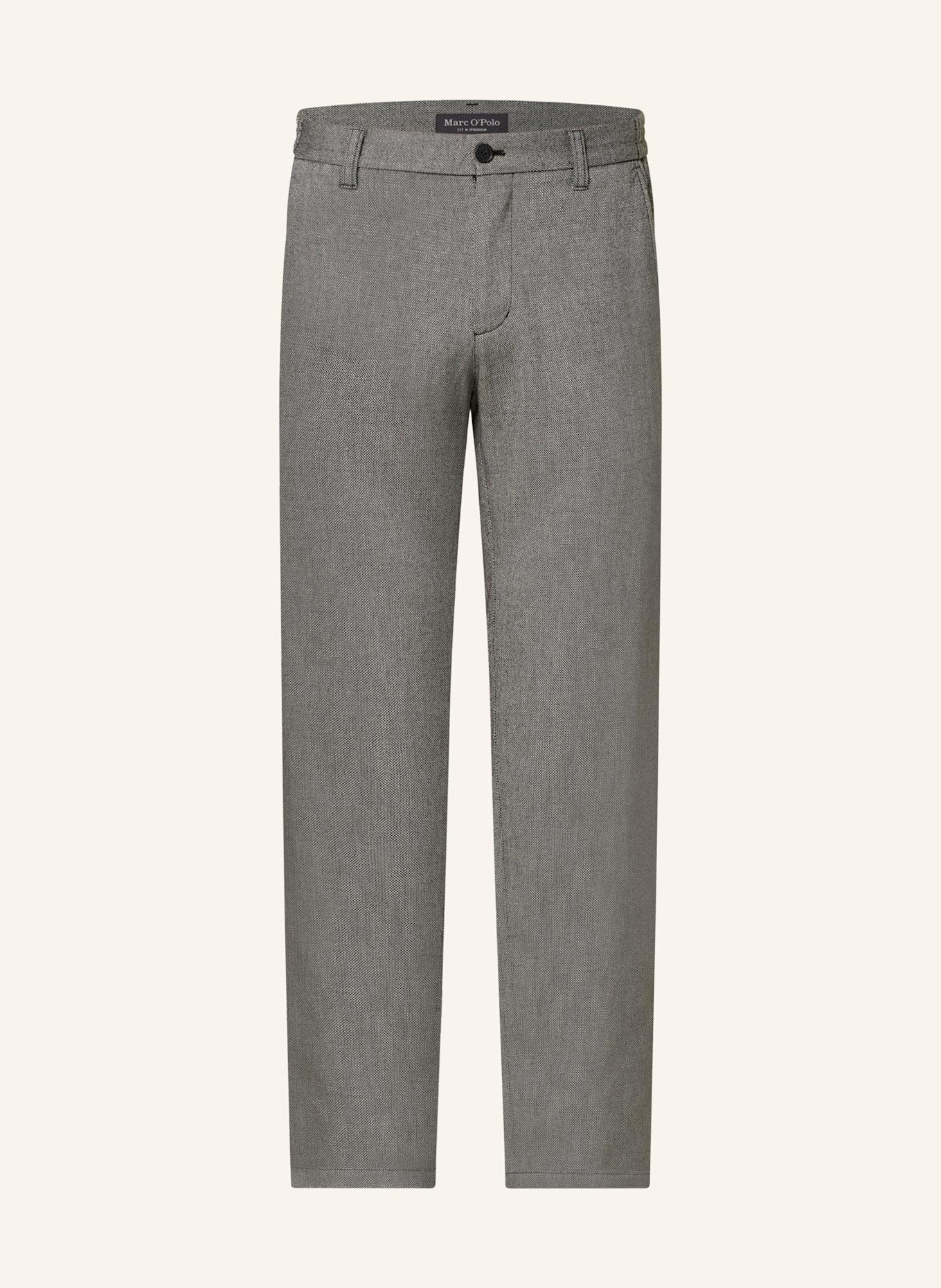 Marc O'Polo Shaped fit chinos with shaping effect, Color: GRAY/ BLACK (Image 1)