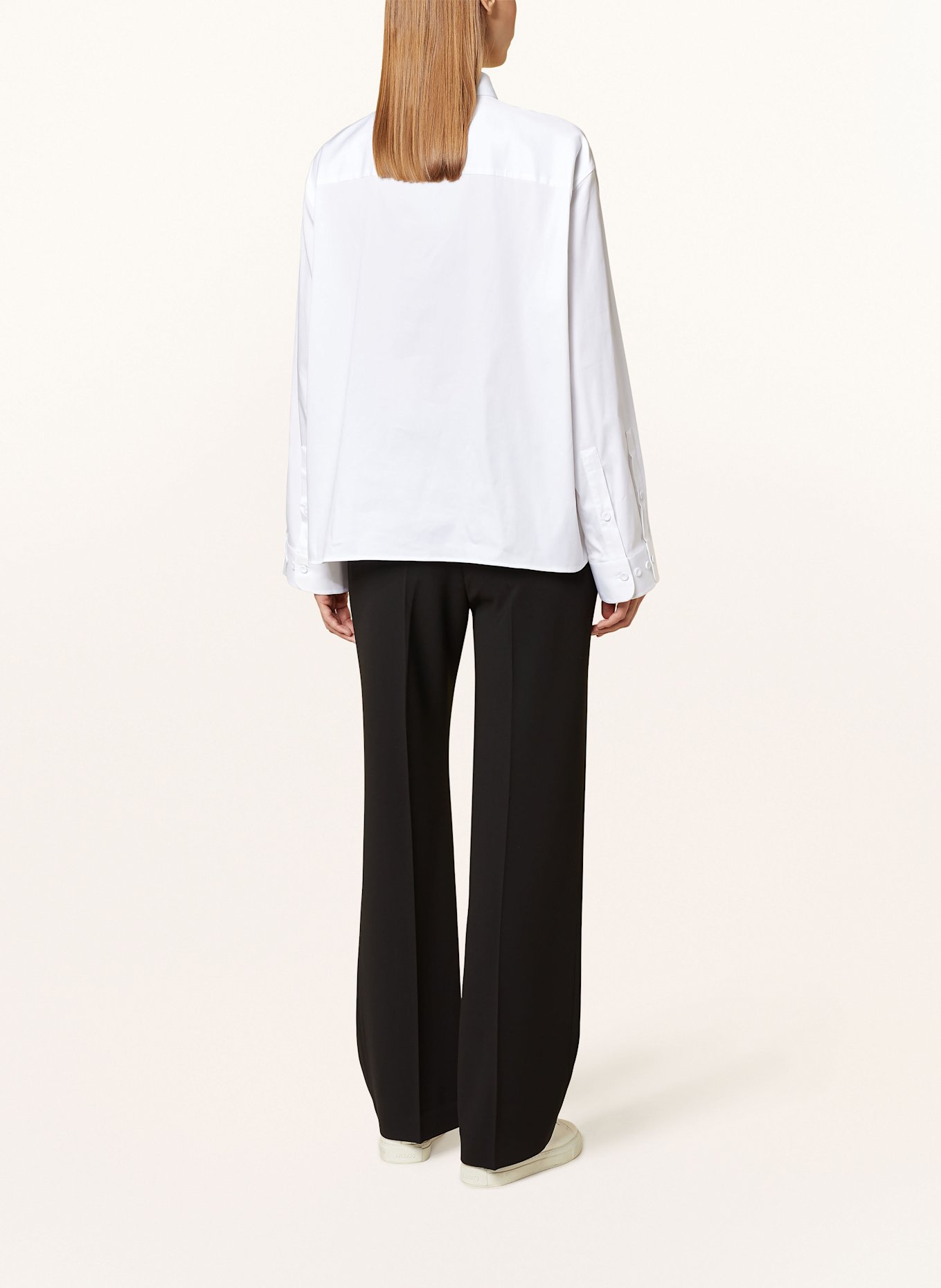 Soluzione Shirt blouse, Color: WHITE (Image 3)