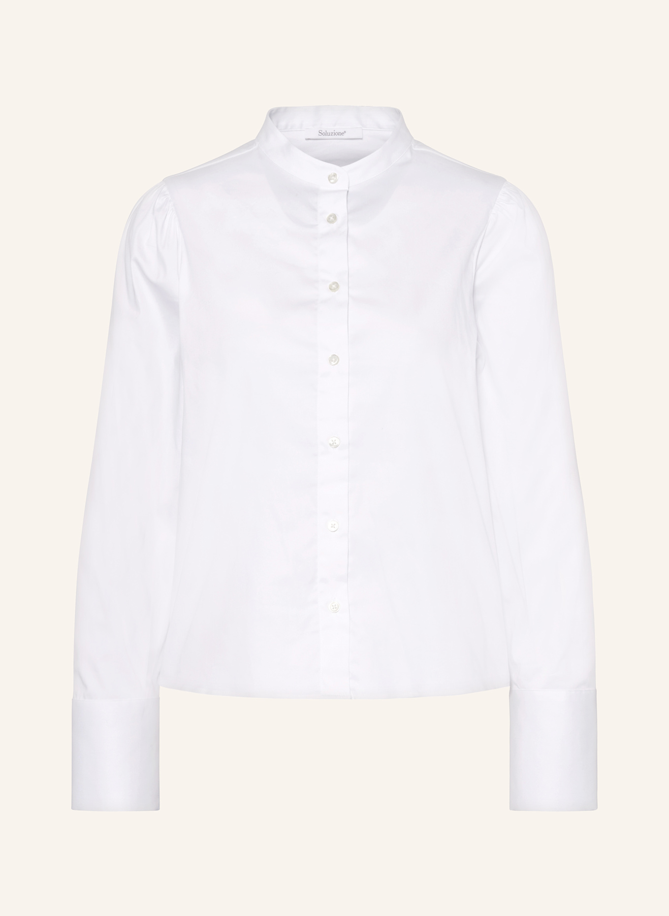 Soluzione Blouse, Color: WHITE (Image 1)