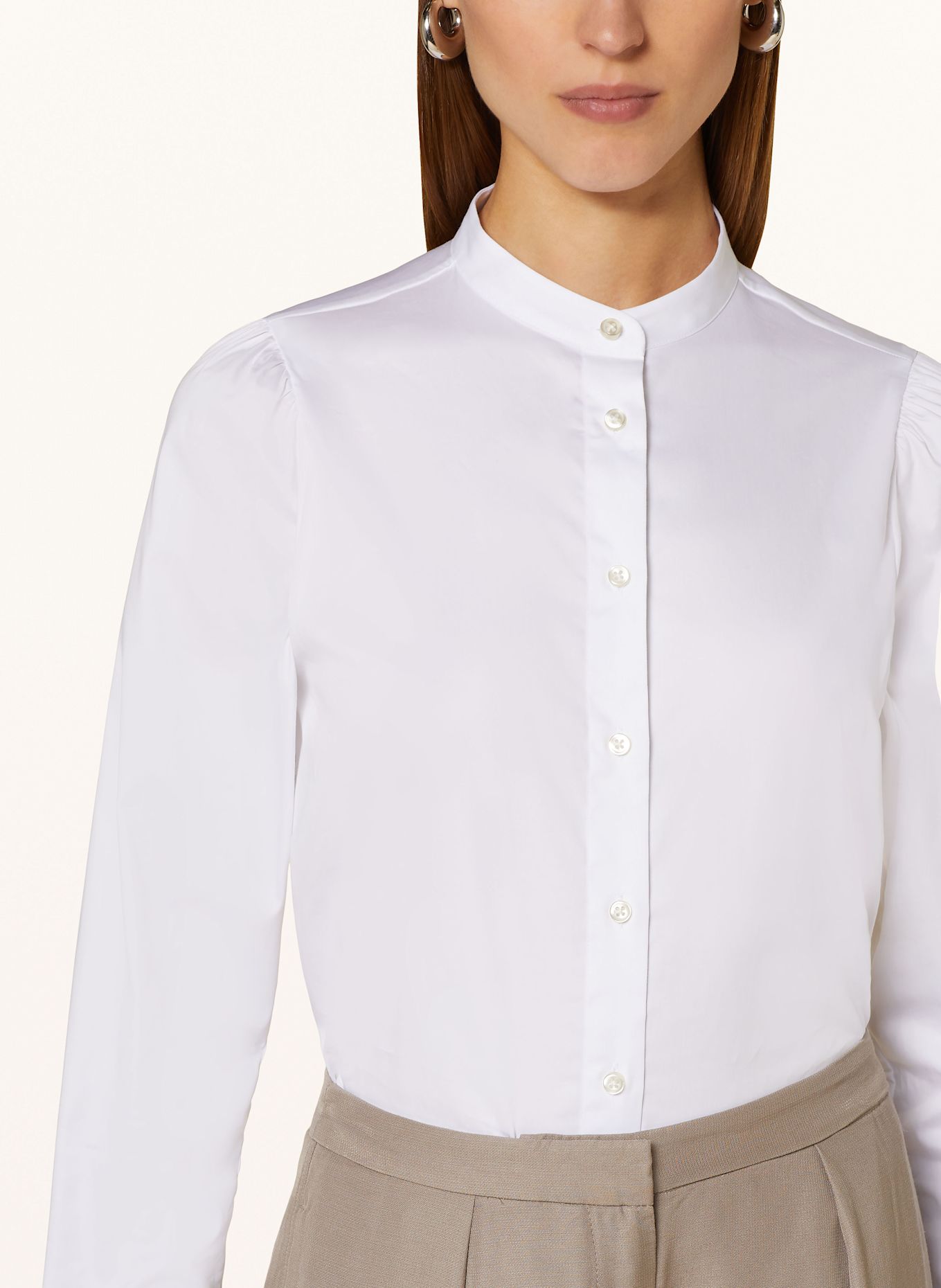 Soluzione Blouse, Color: WHITE (Image 4)