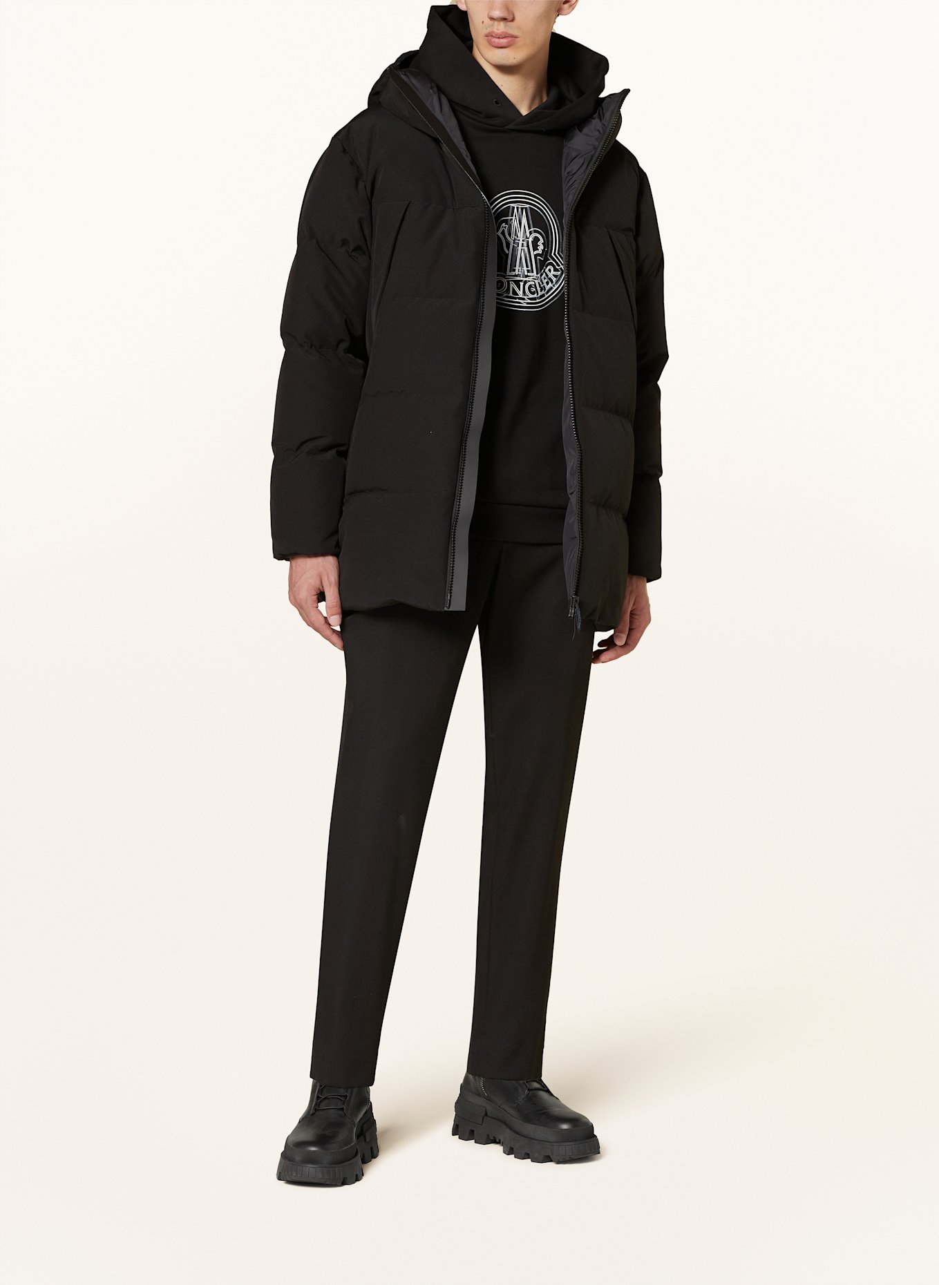 MONCLER Daunenjacke VALMARON: SCHWARZ
