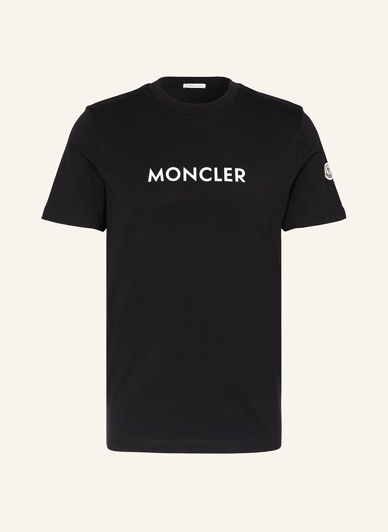 MONCLER T-Shirt: SCHWARZ