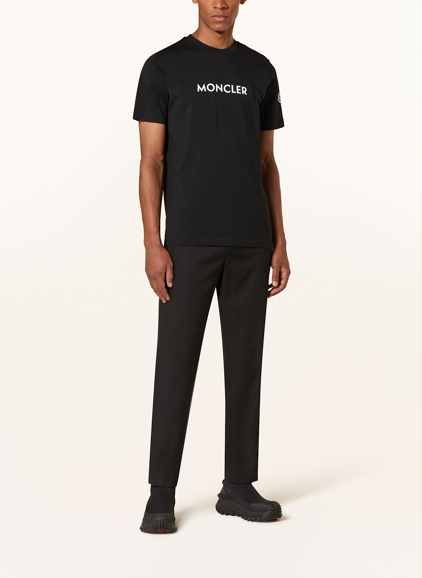 MONCLER T-Shirt: SCHWARZ
