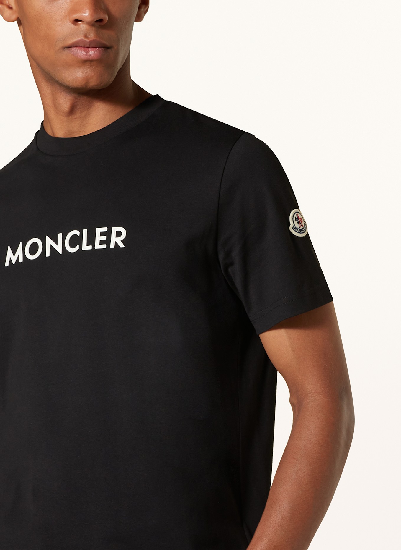 MONCLER T-Shirt: SCHWARZ