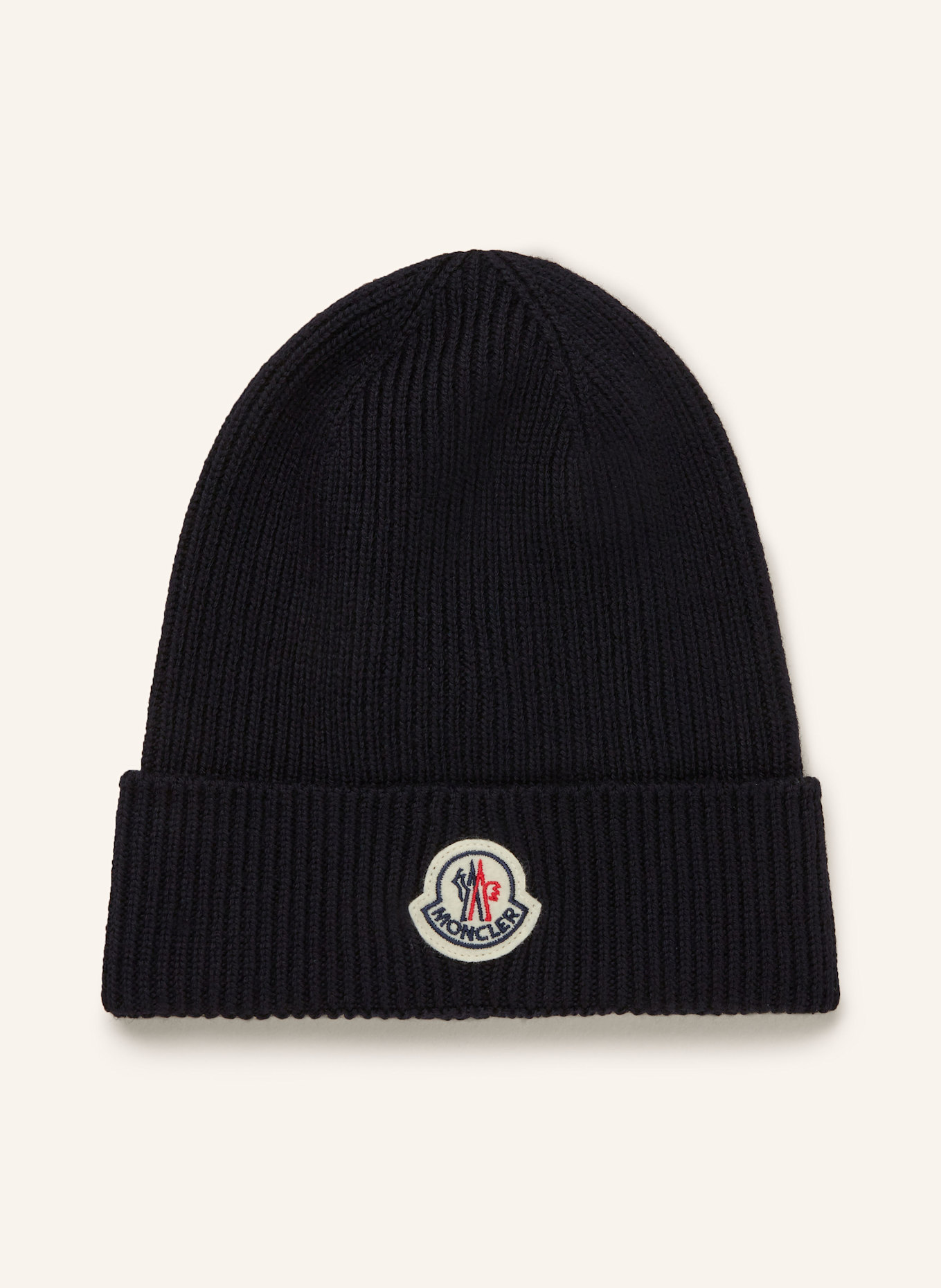 MONCLER Mütze: DUNKELBLAU