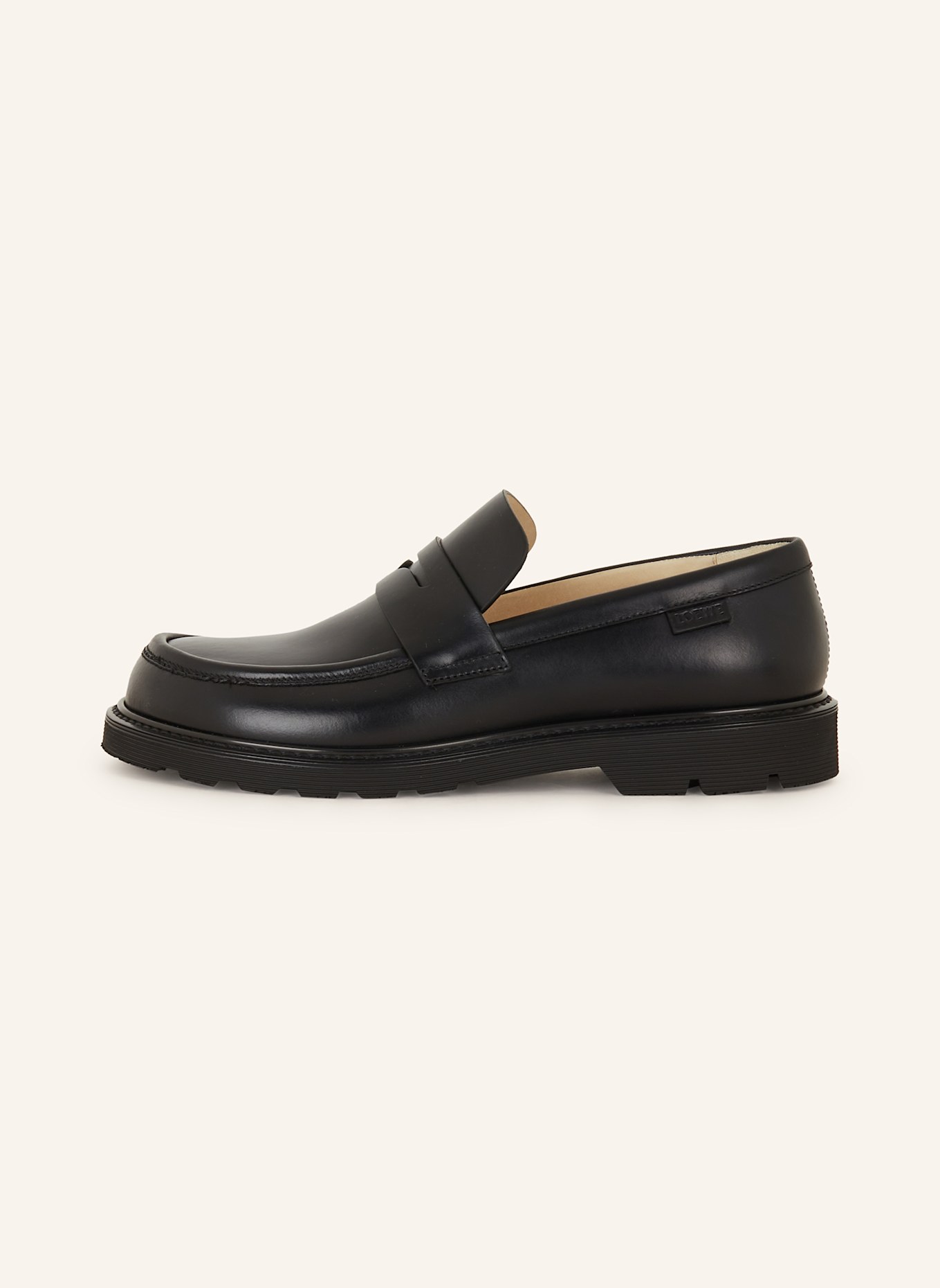 LOEWE Penny-Loafer BLAZE: SCHWARZ