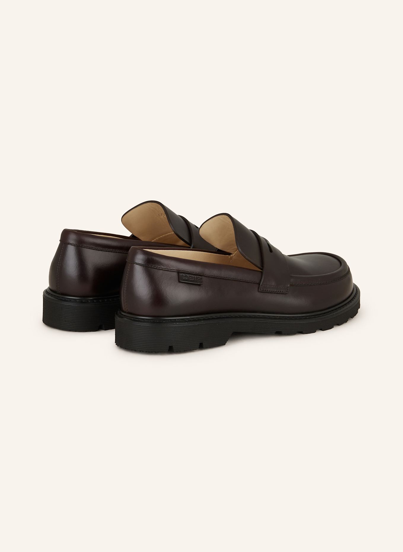 LOEWE Penny-Loafer BLAZE: DUNKELBRAUN