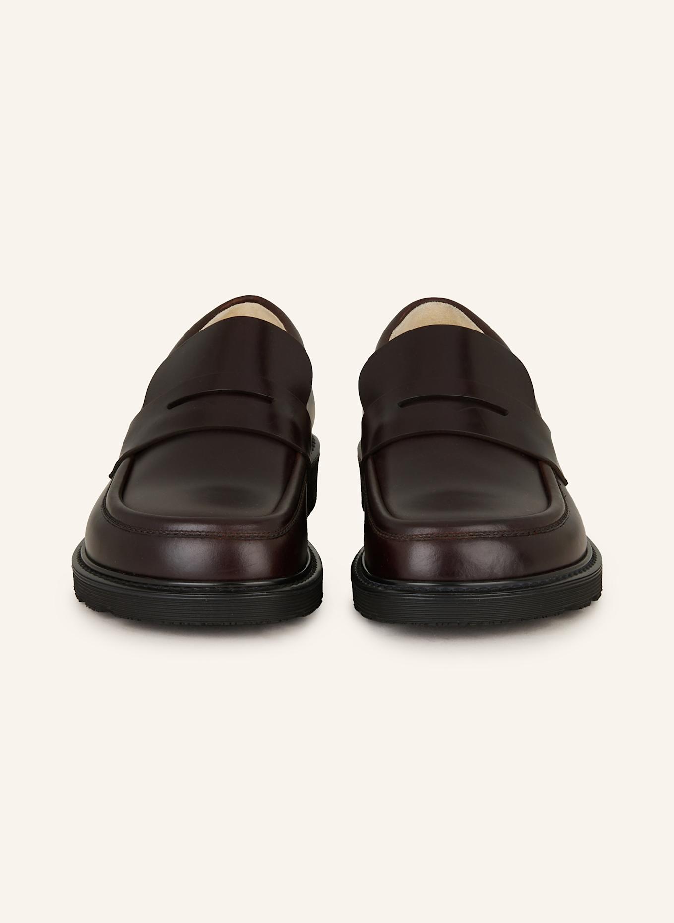LOEWE Penny-Loafer BLAZE: DUNKELBRAUN