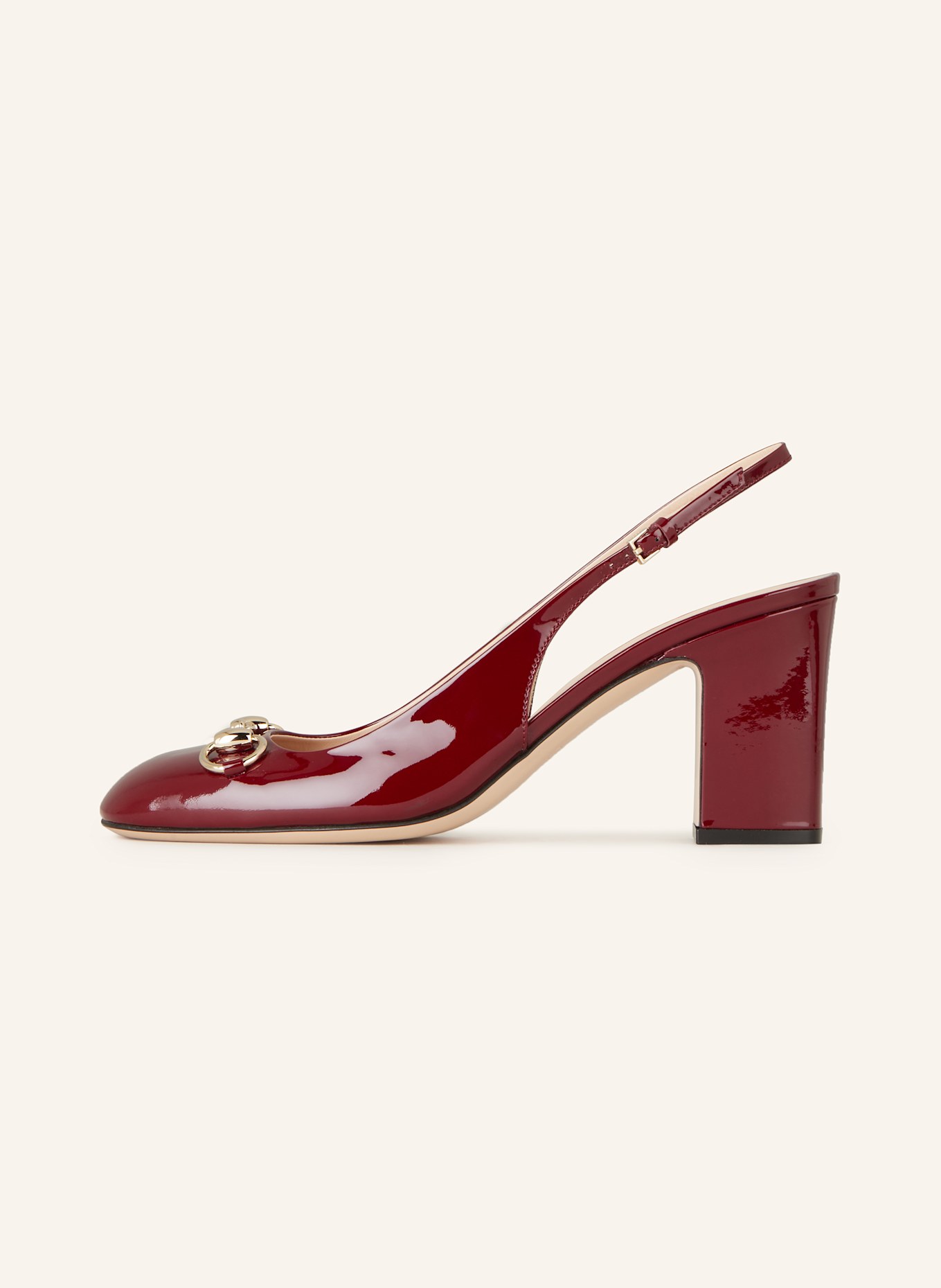 GUCCI Sling-Pumps: 6207 ROSSO ANCORA