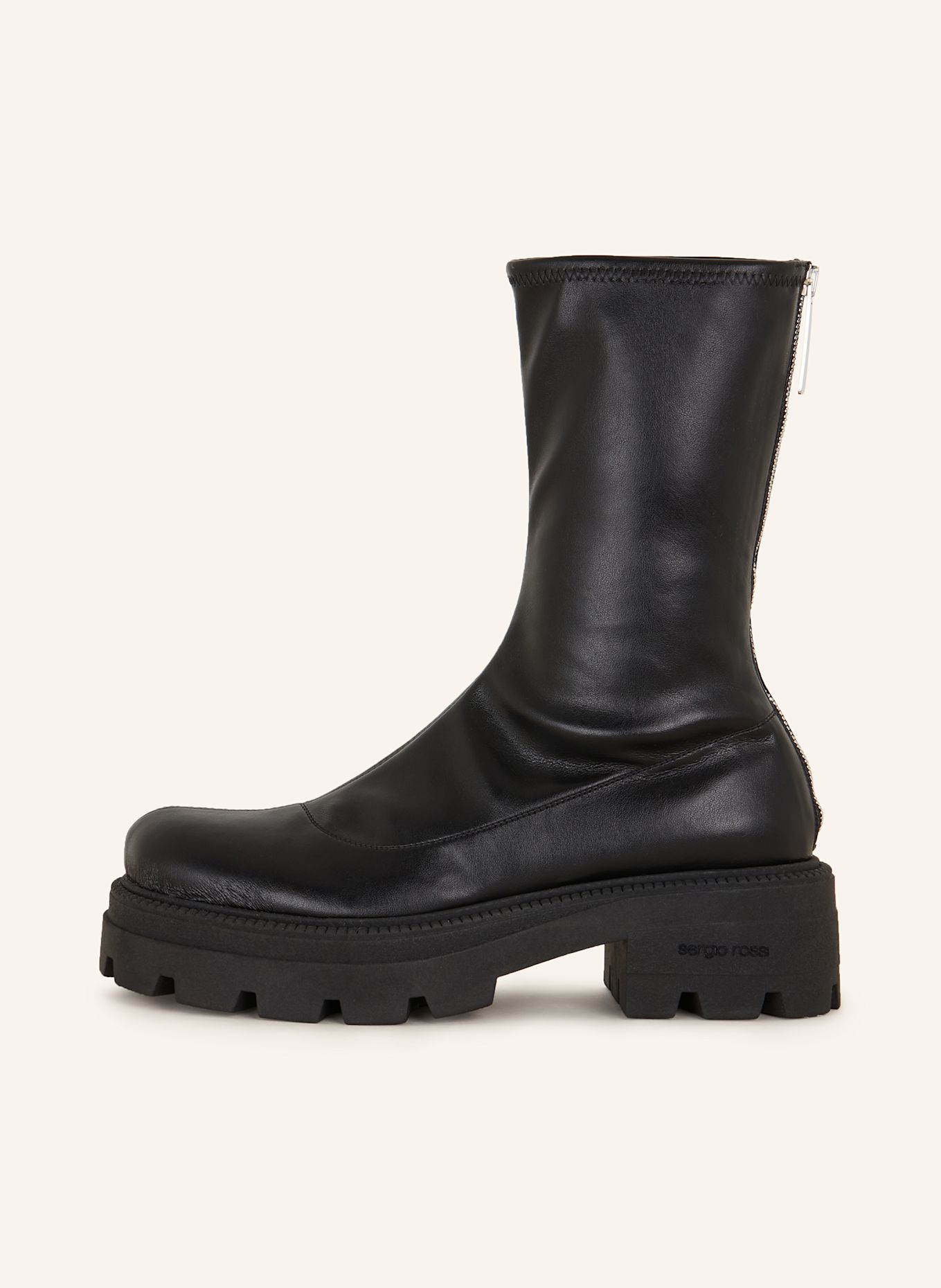 sergio rossi Plateau-Boots: SCHWARZ