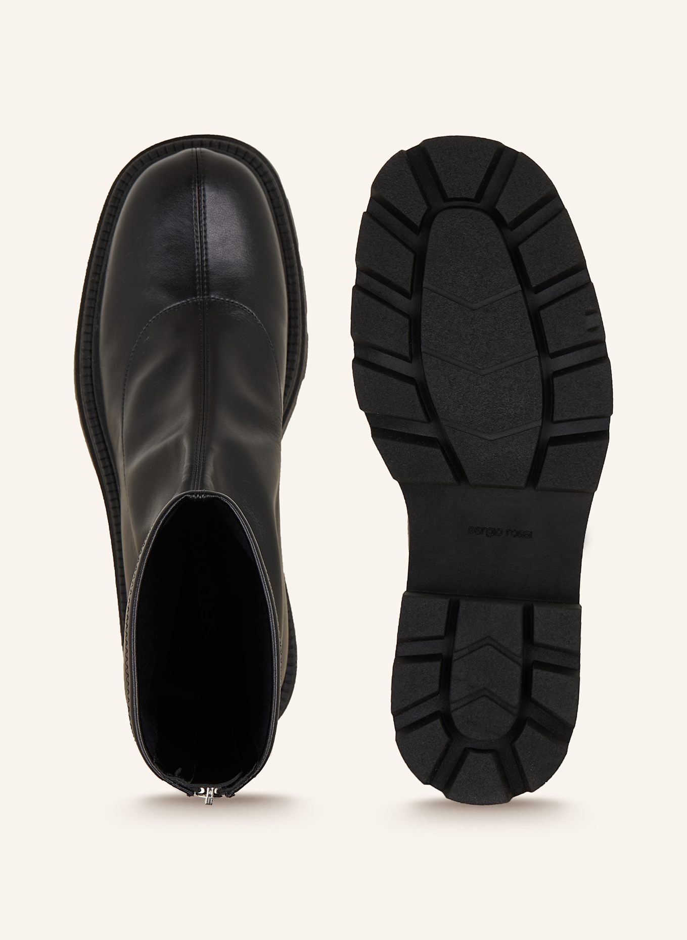 sergio rossi Plateau-Boots: SCHWARZ