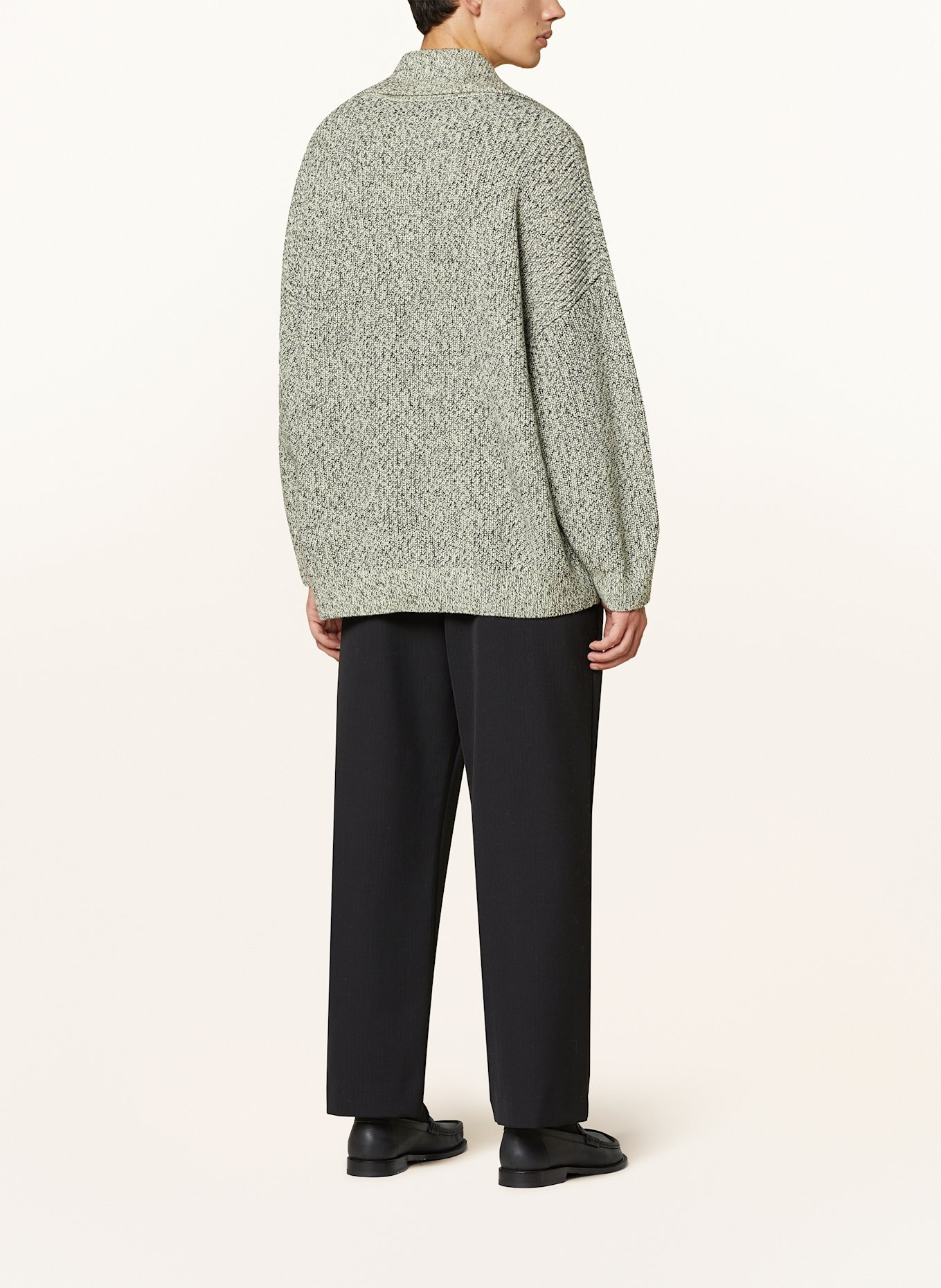 Nanushka Pullover DELIER: SCHWARZ / CREME