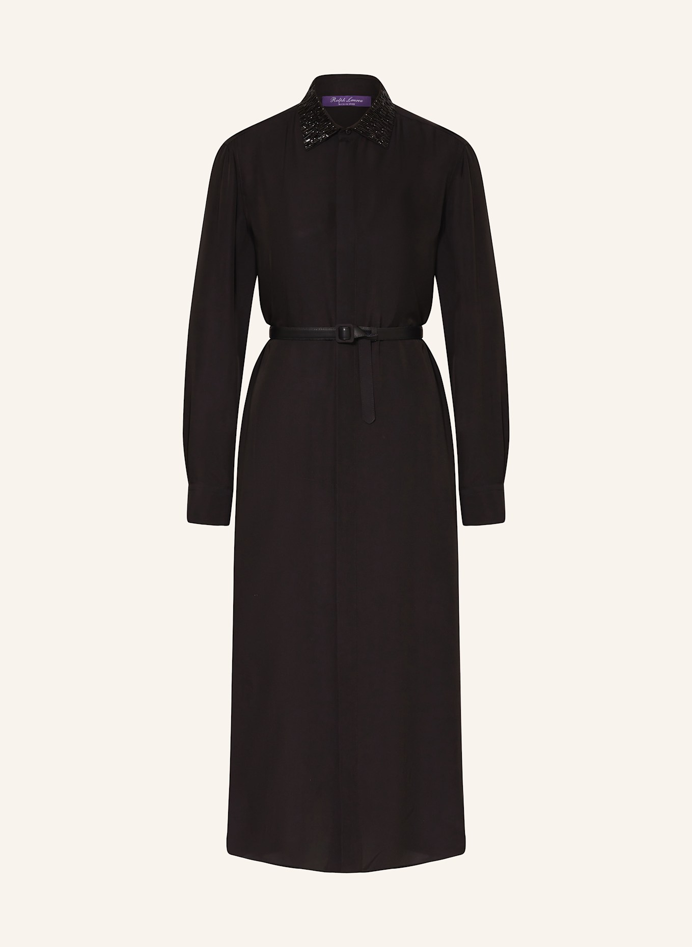RALPH LAUREN Collection Shirt dress NOELLE with silk
