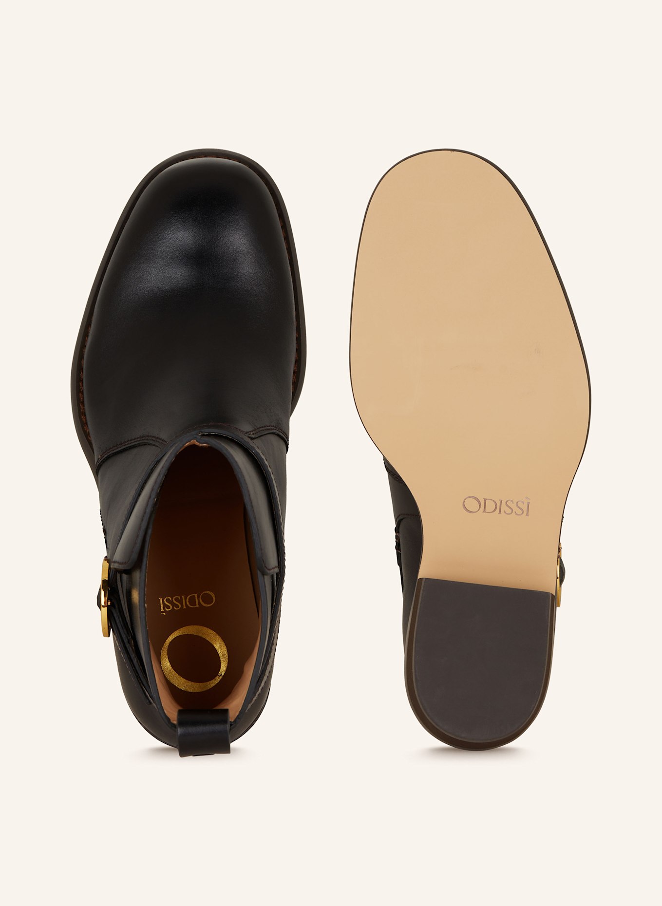 ODISSì Botki ORNELLA: CZARNY