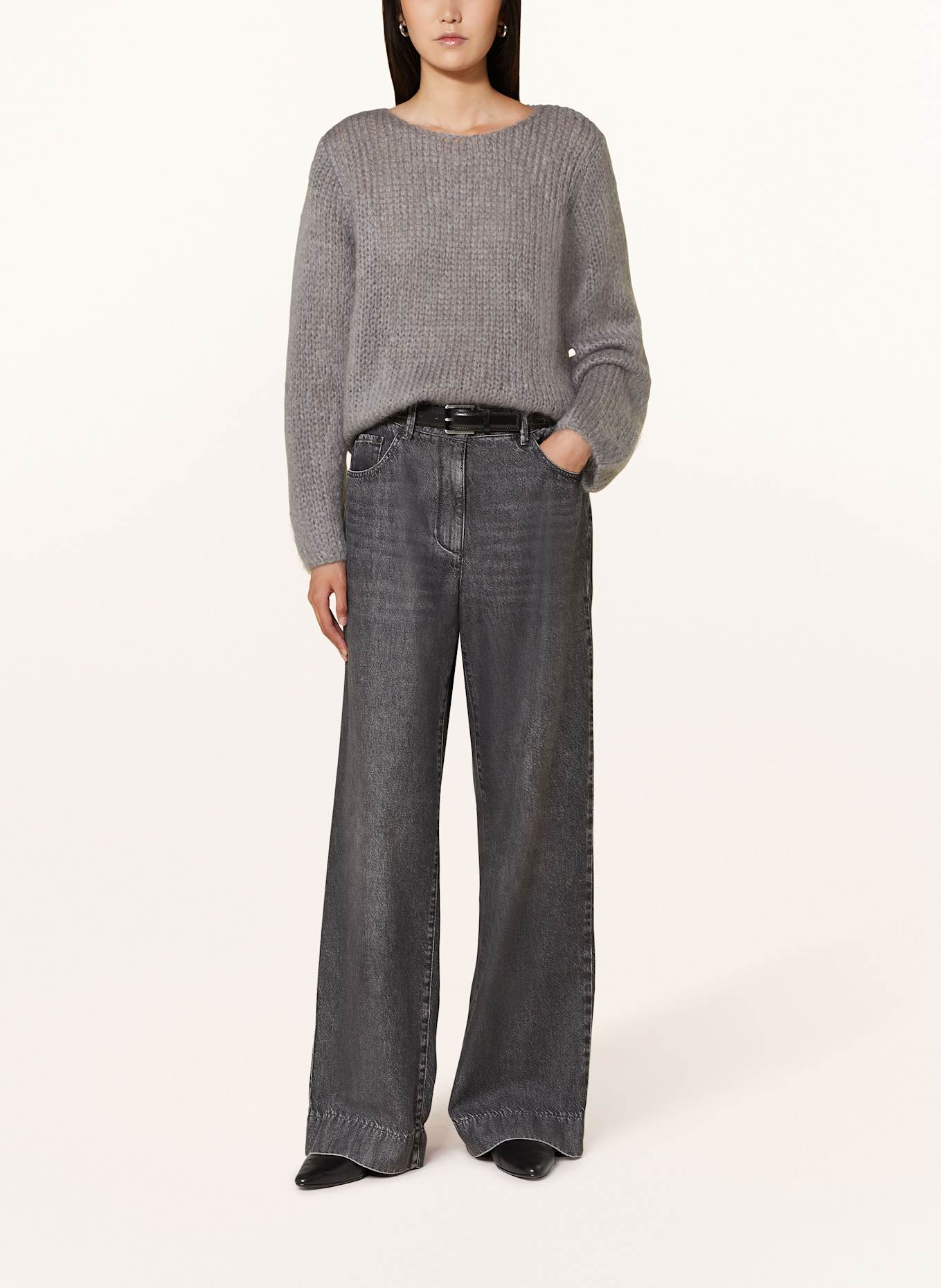 InWear Mohair sweater JETRAIW, Color: GRAY (Image 2)