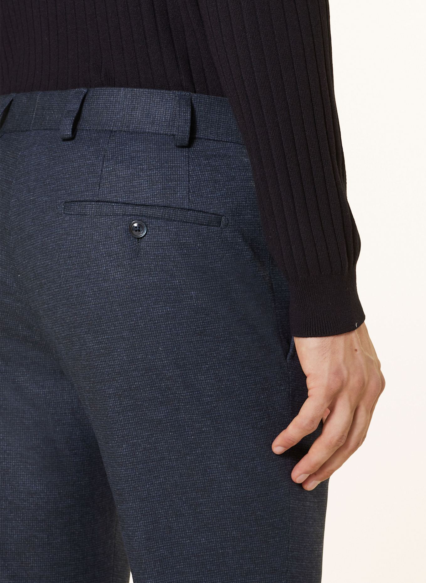 DIGEL Spodnie garniturowe SERGIO modern fit: 22 BLAU