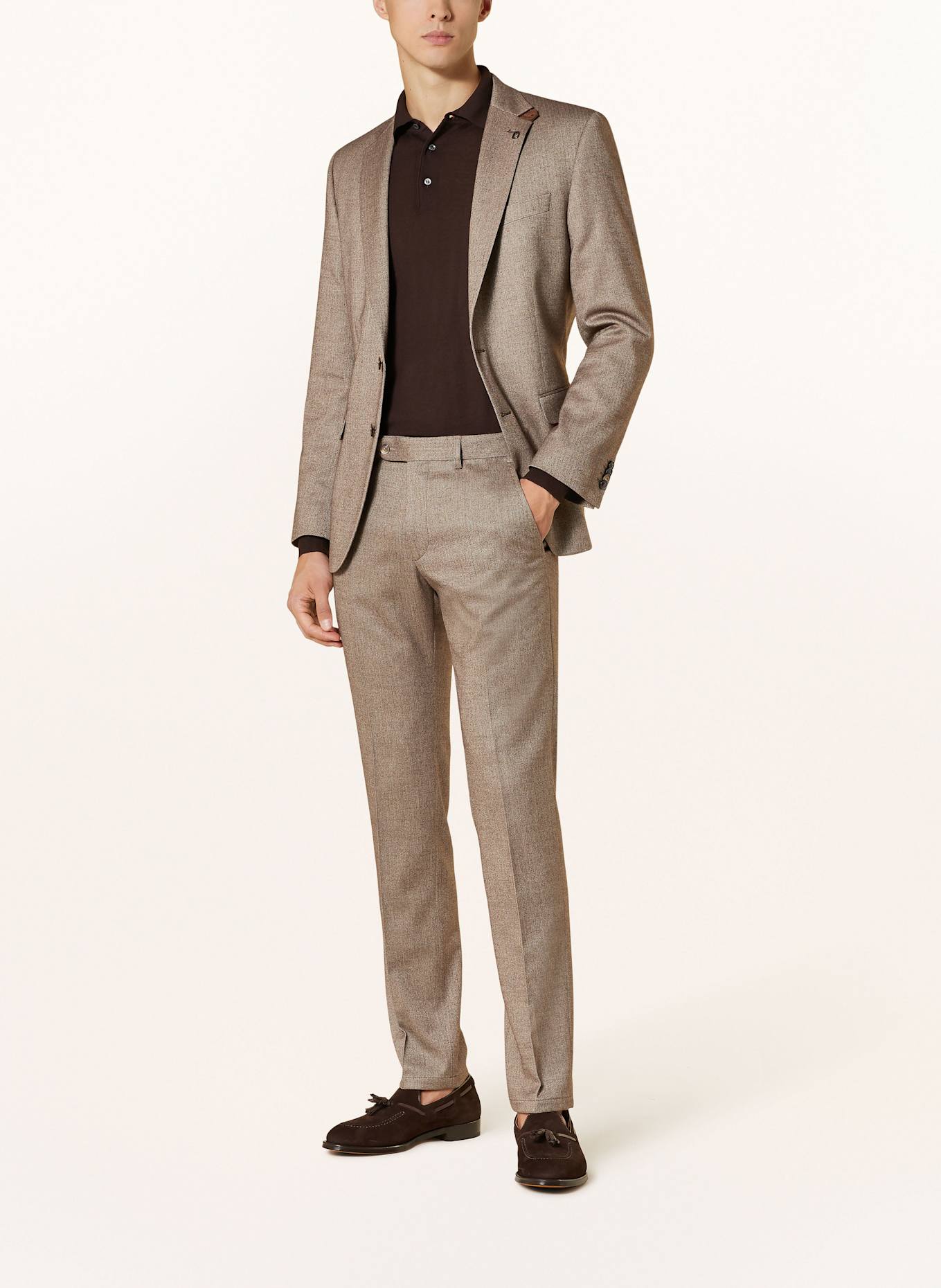 DIGEL Suit trousers SERGIO modern fit: 32 BRAUN