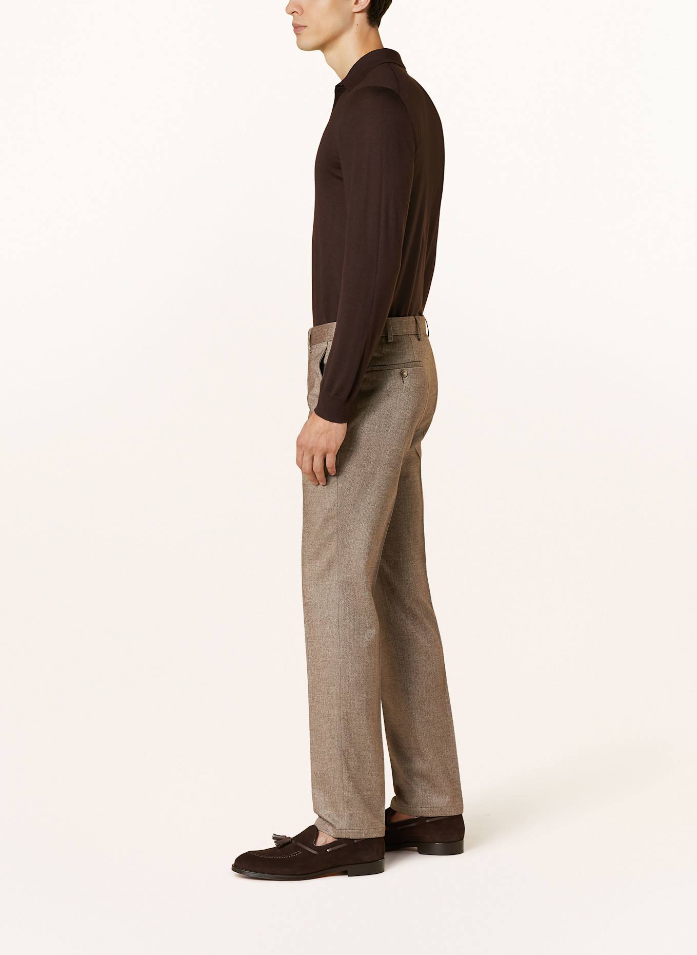 DIGEL Suit trousers SERGIO modern fit: 32 BRAUN