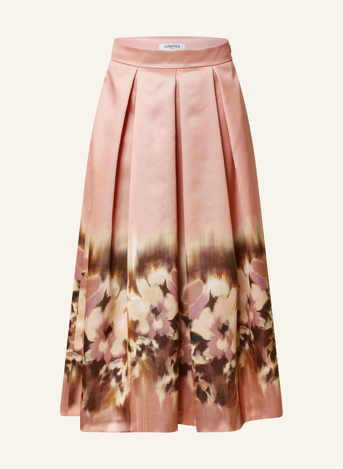 LUNATICA MILANO Satin skirt