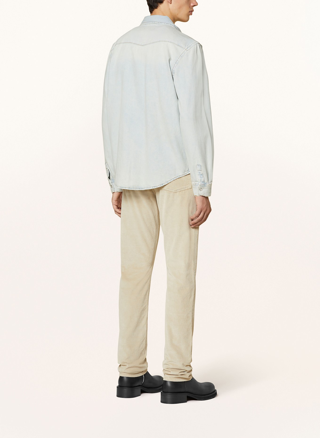 FRAME Jeans-Overshirt: HELLBLAU