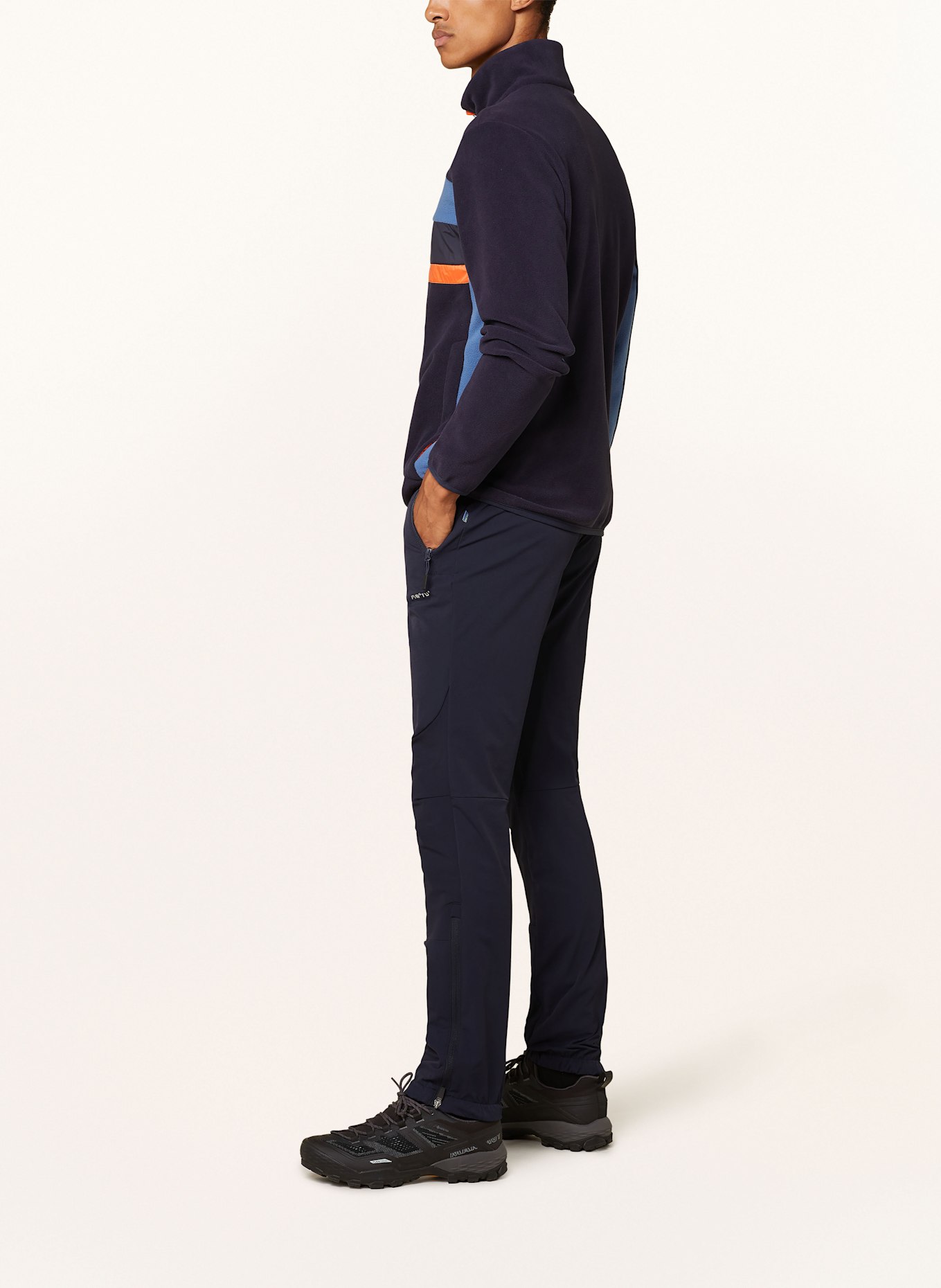 me°ru' Spodnie trekkingowe SALFORD: GRANATOWY