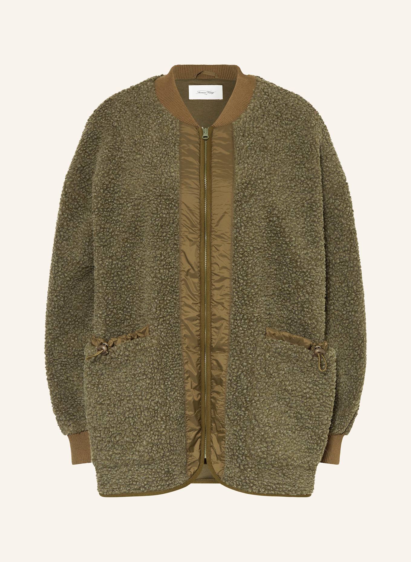 American vintage teddy coat sales