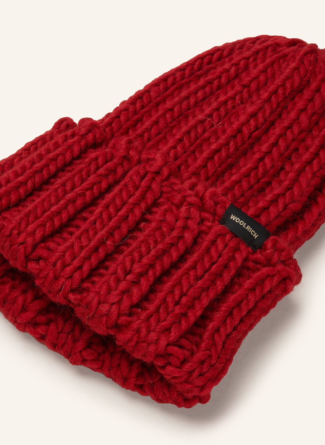 WOOLRICH Mütze: ROT