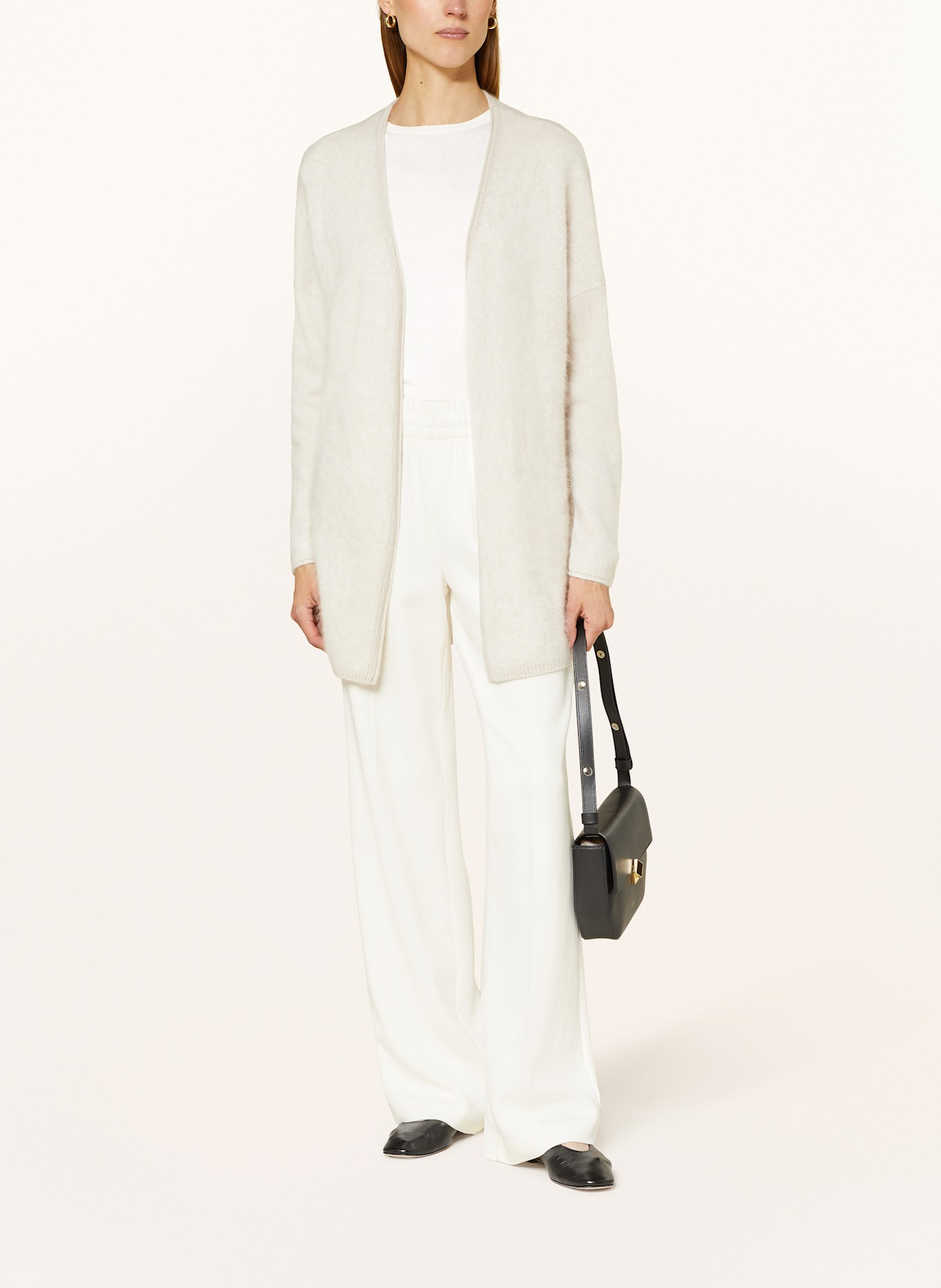 HERZEN'S ANGELEGENHEIT Knit cardigan made of cashmere, Color: BEIGE (Image 2)