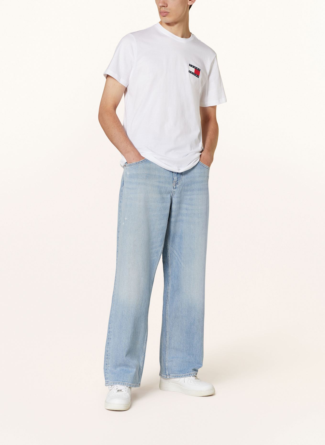 TOMMY JEANS T-Shirt: WEISS