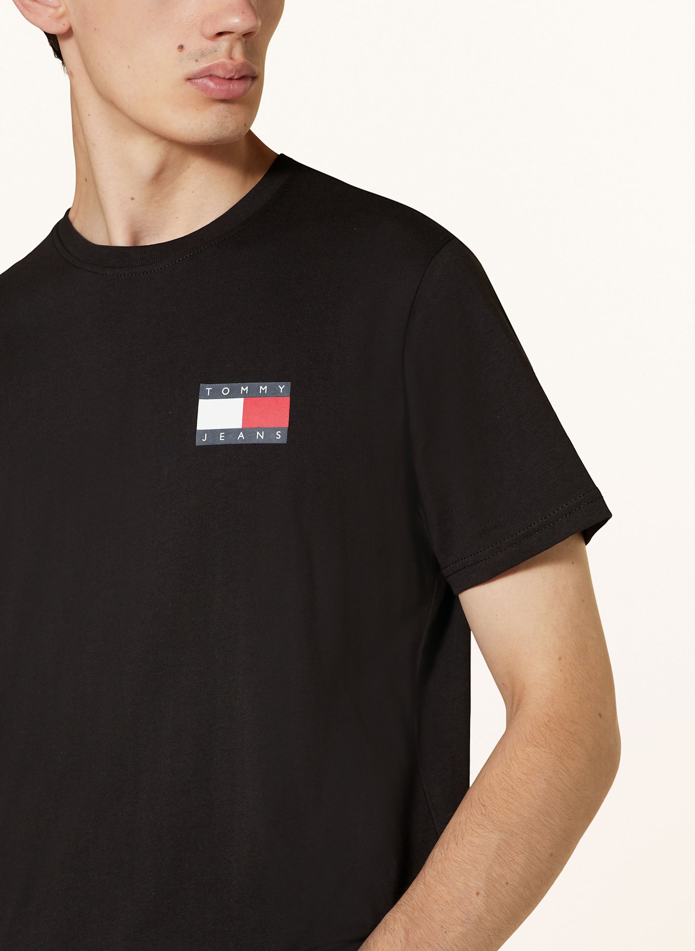 TOMMY JEANS T-shirt, Color: BLACK (Image 4)