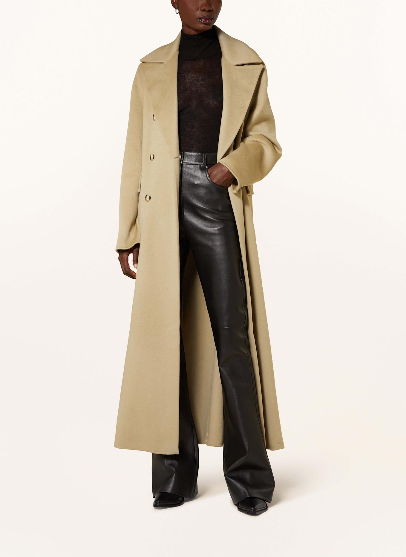 Nanushka wool coat deals