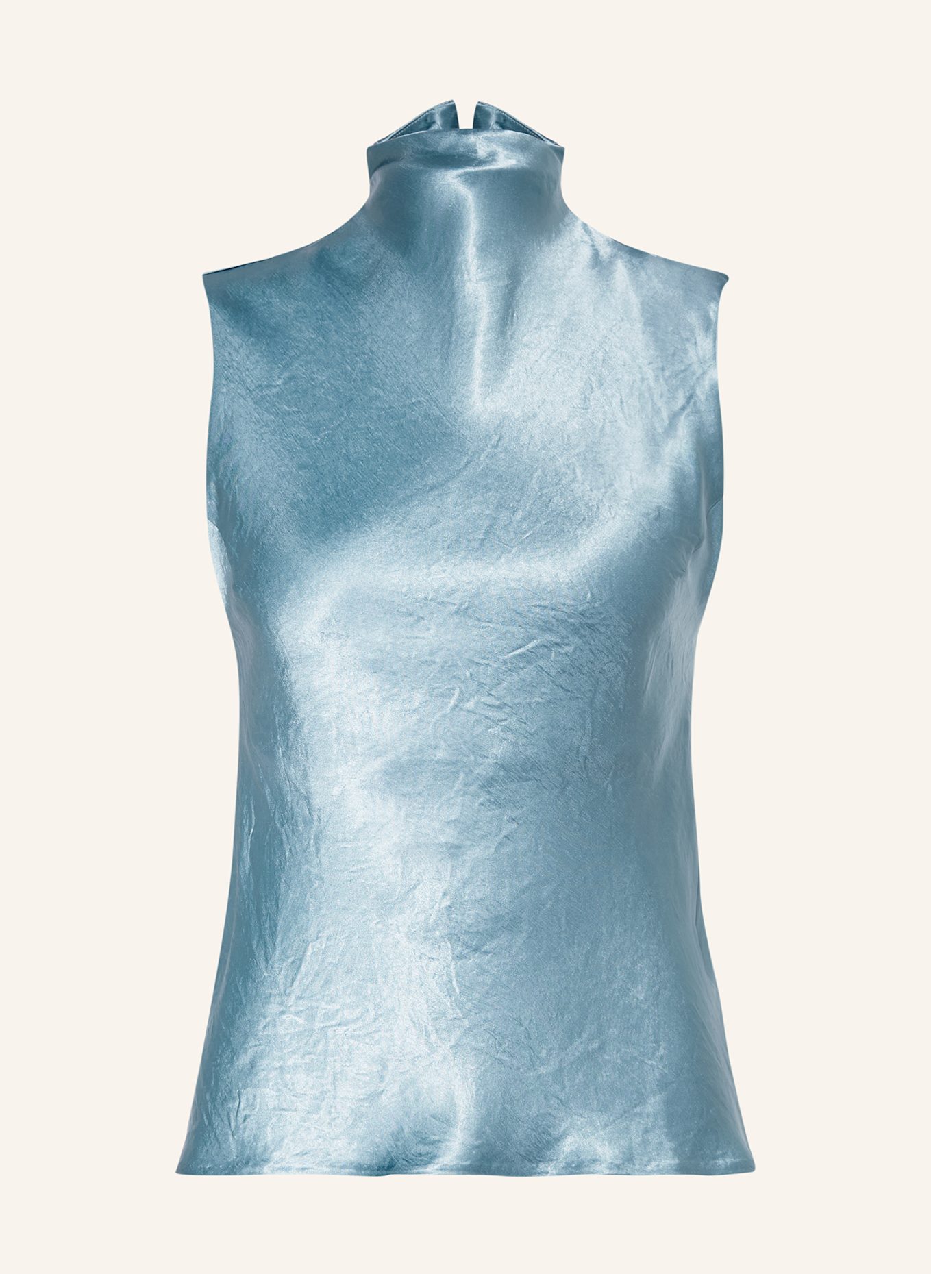 Nanushka Satintop COLSON: TÜRKIS