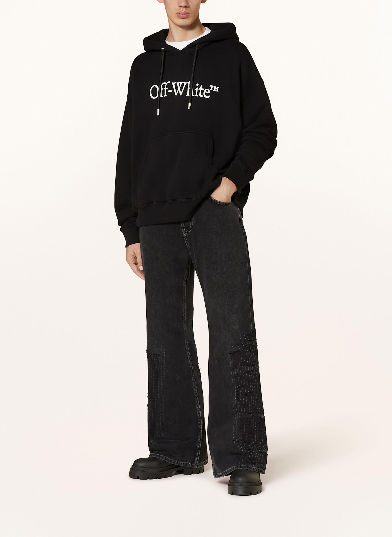 Off-White Jeansy flared fit: 303 VINTAGE BLACK - OF